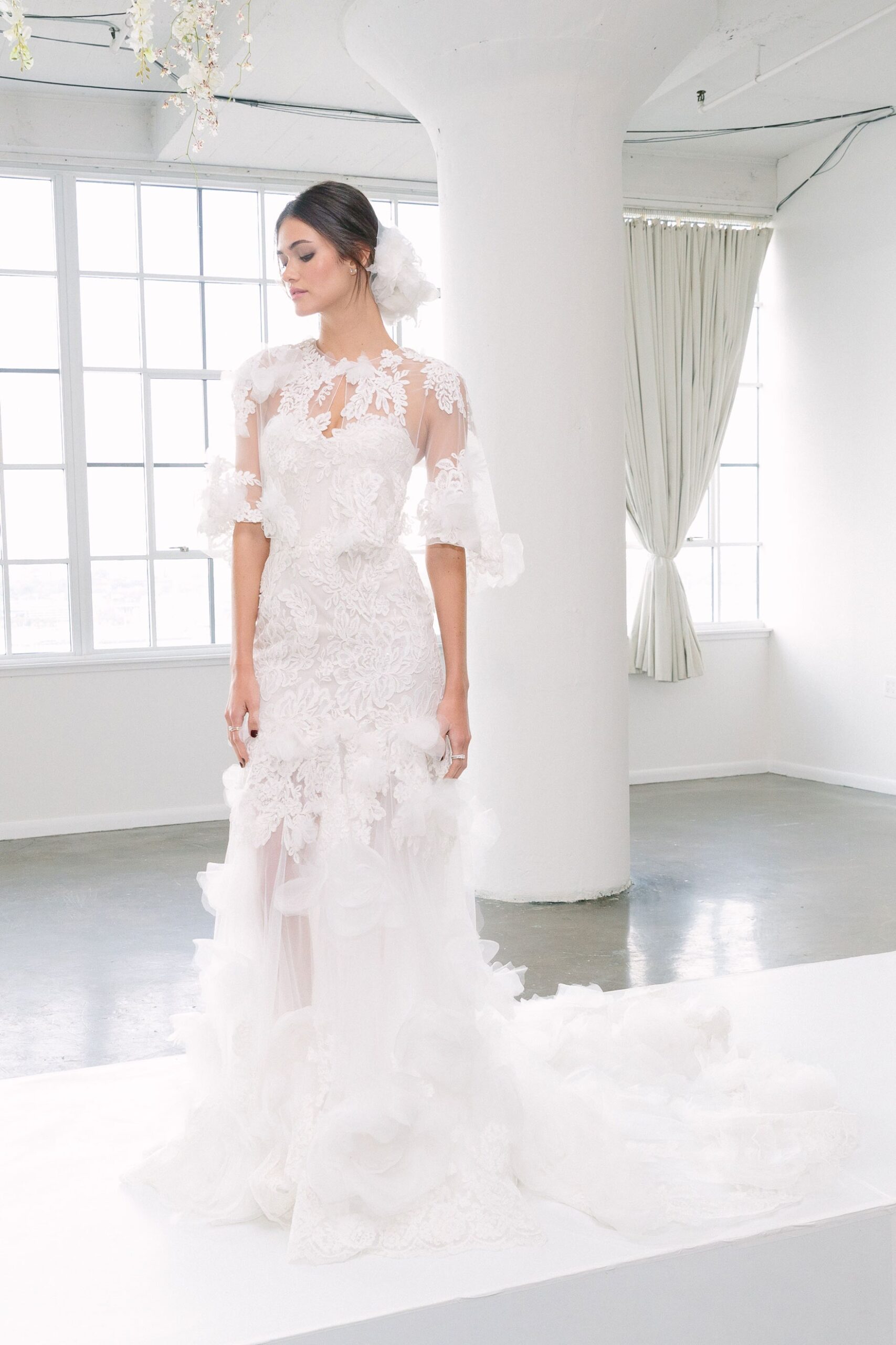 Marchesa F/W 18 Bridal Look 6