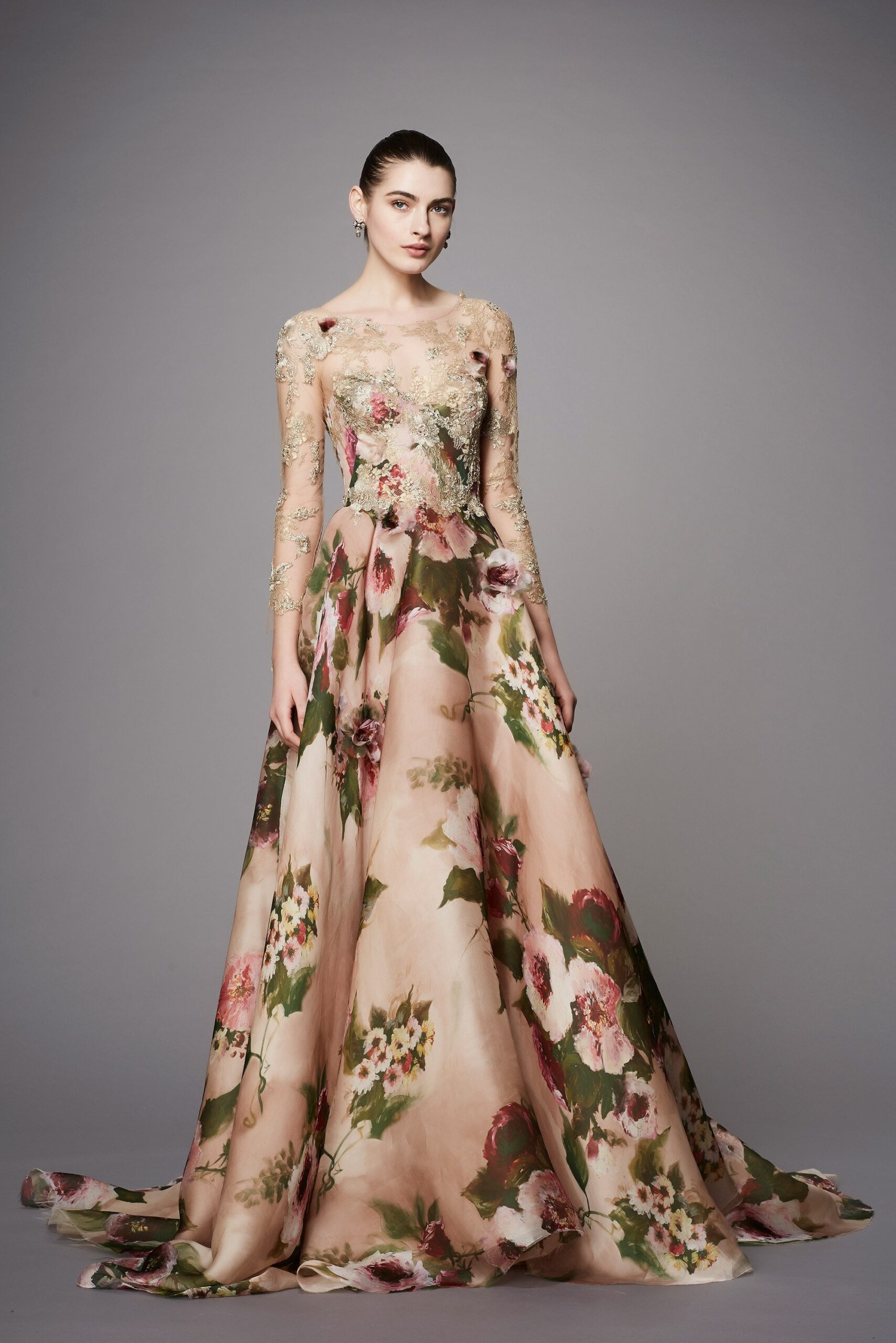 Marchesa F/W 17 Look 9