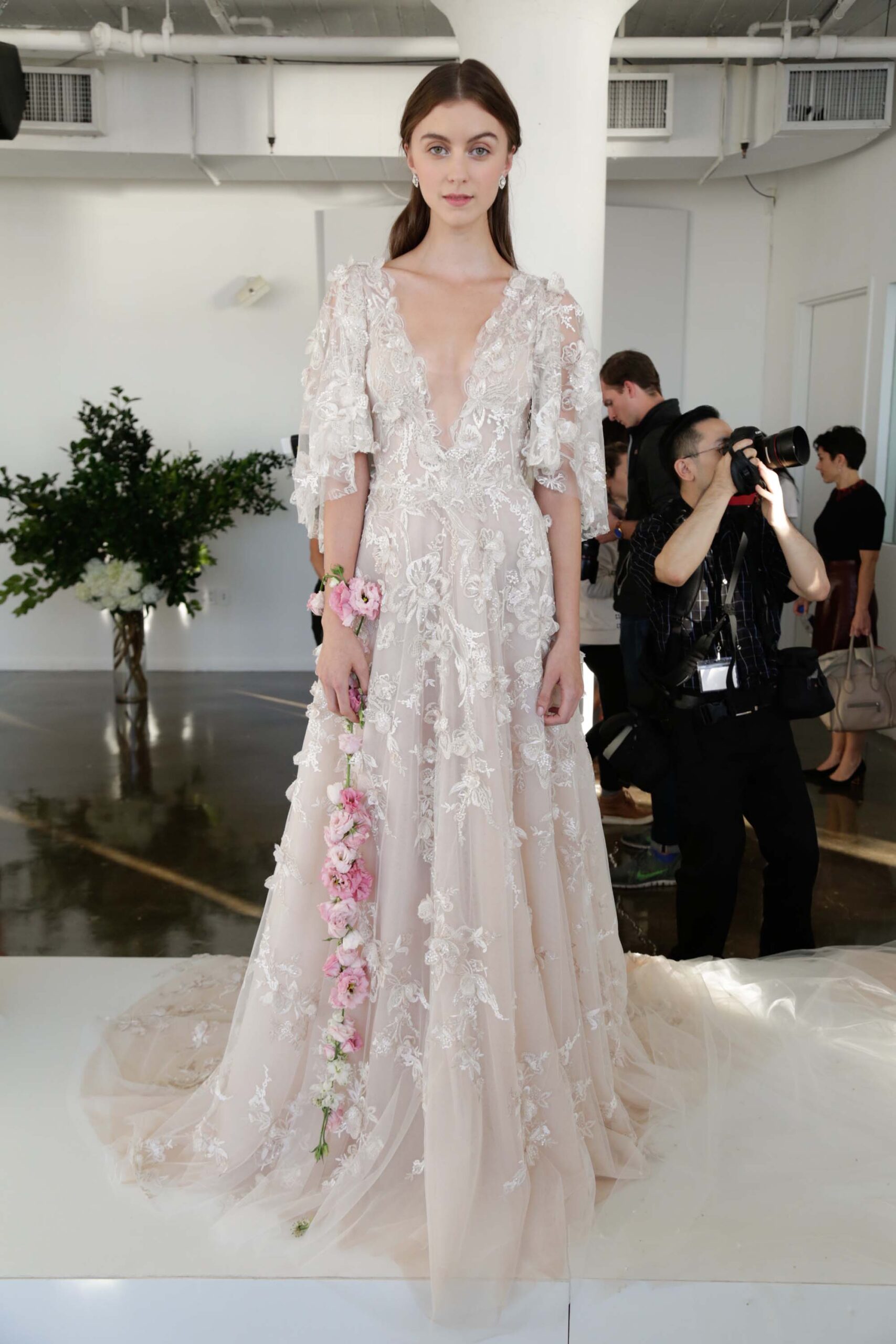 Marchesa F/W 17 Bridal Look 11