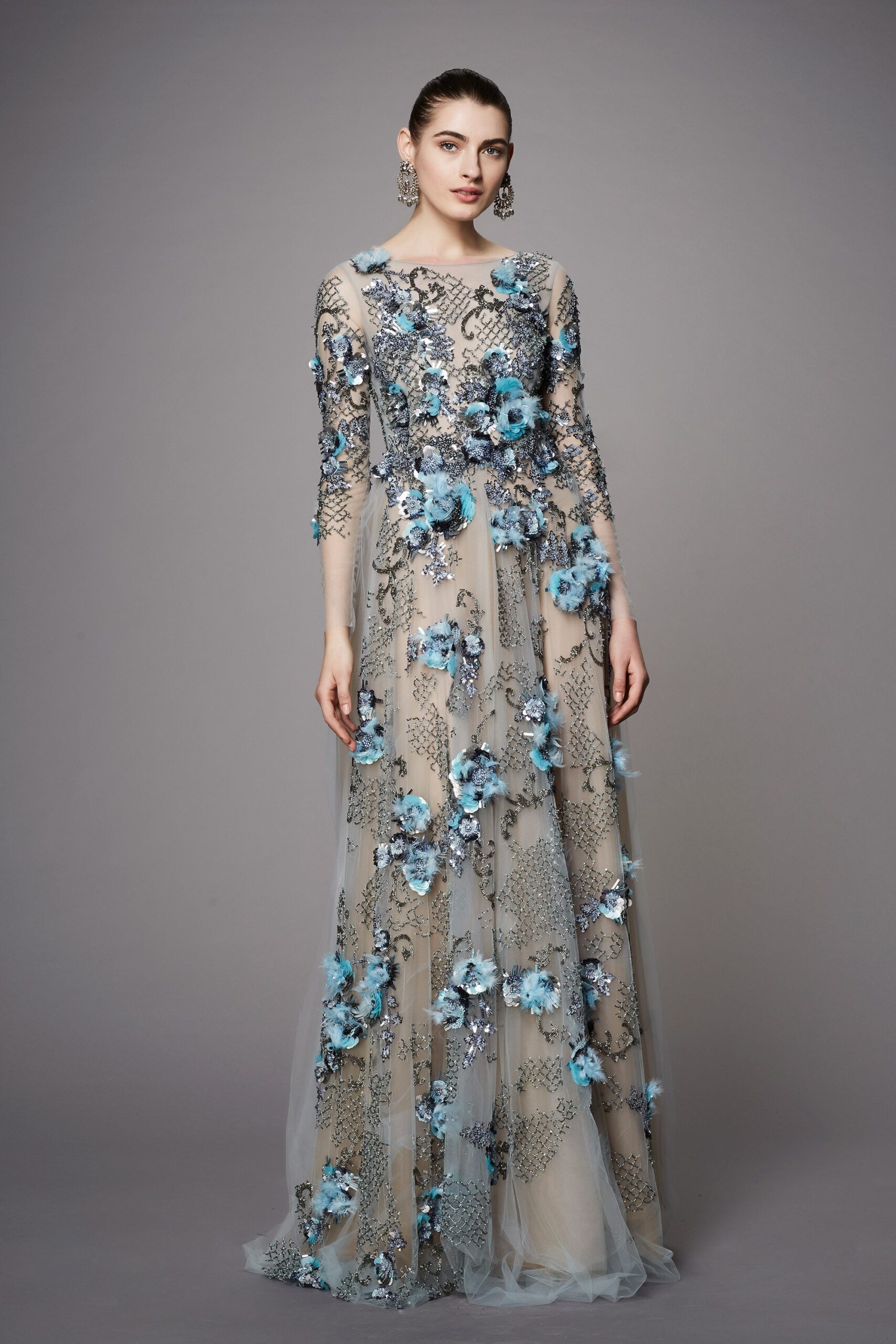 Marchesa F/W 17 Look 26