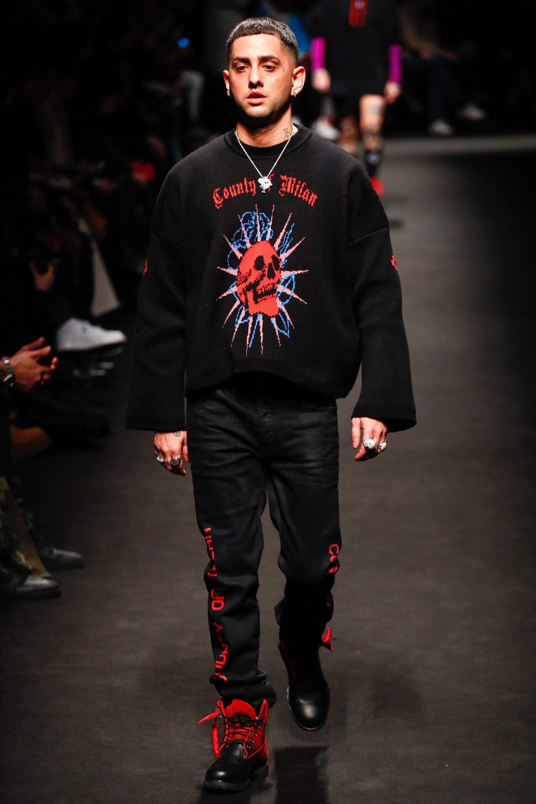 Marcelo Burlon County of Milan F/W 18 Menswear Look 14