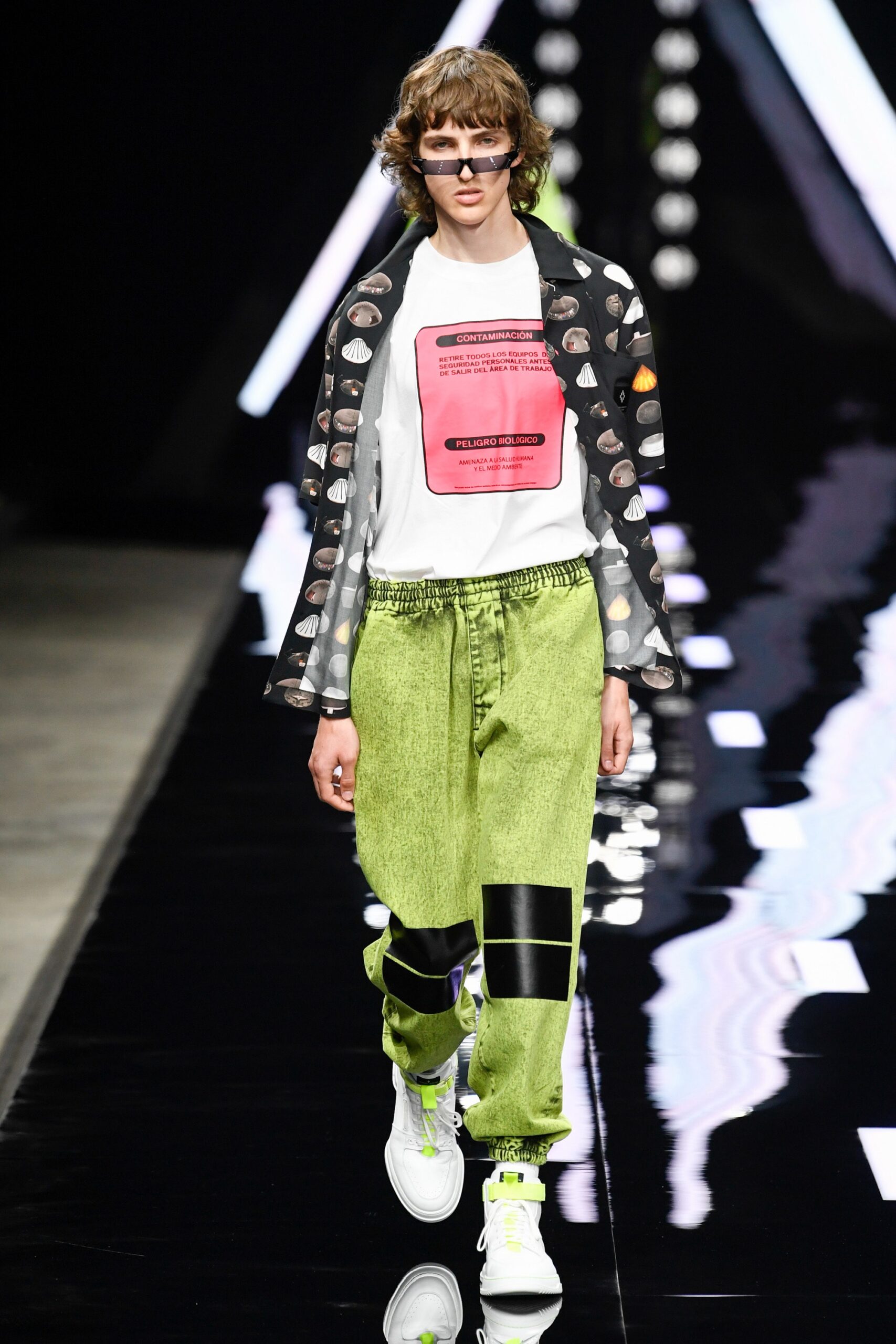 Marcelo Burlon County of Milan S/S 19 Menswear Look 2