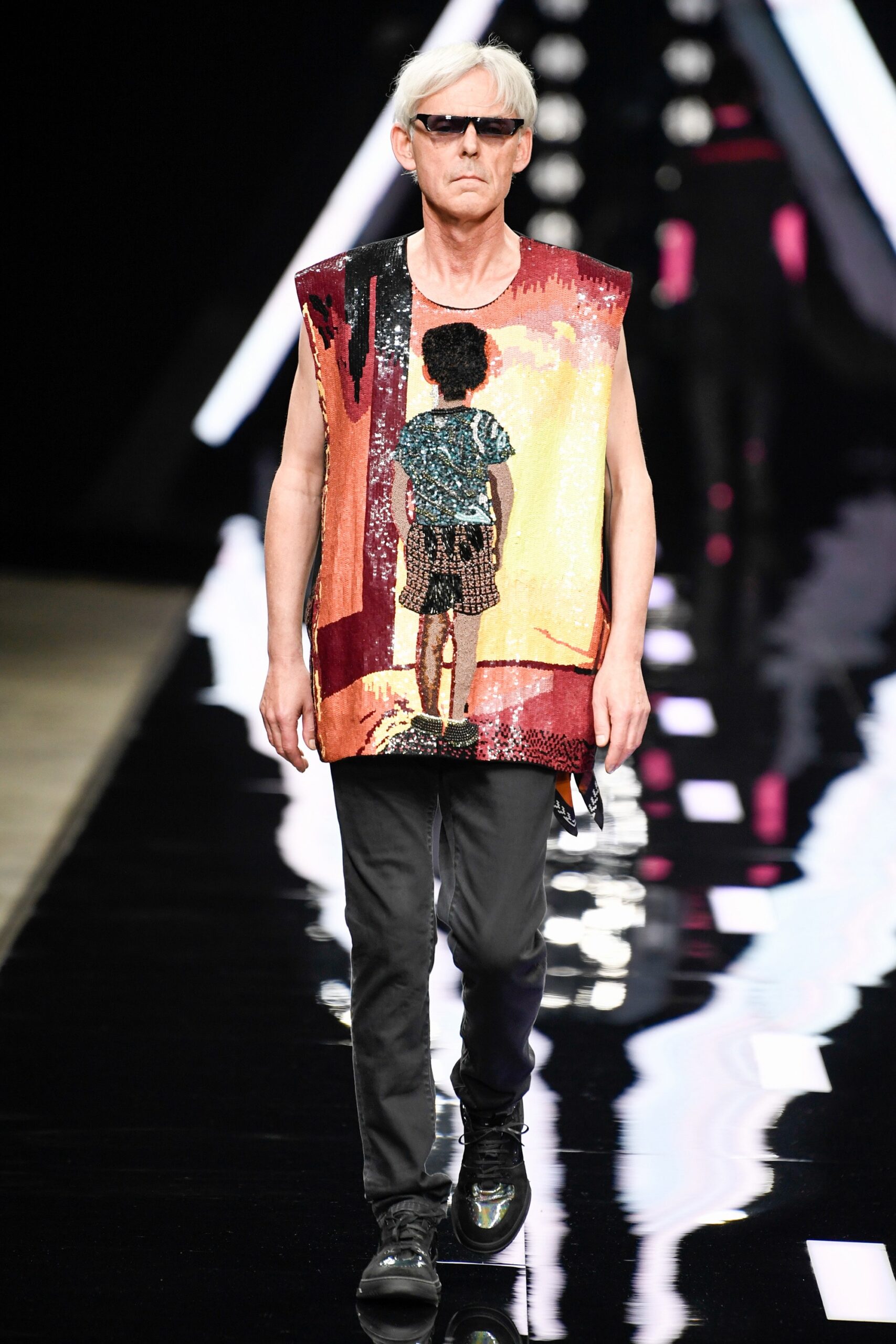 Marcelo Burlon County of Milan S/S 19 Menswear Look 32