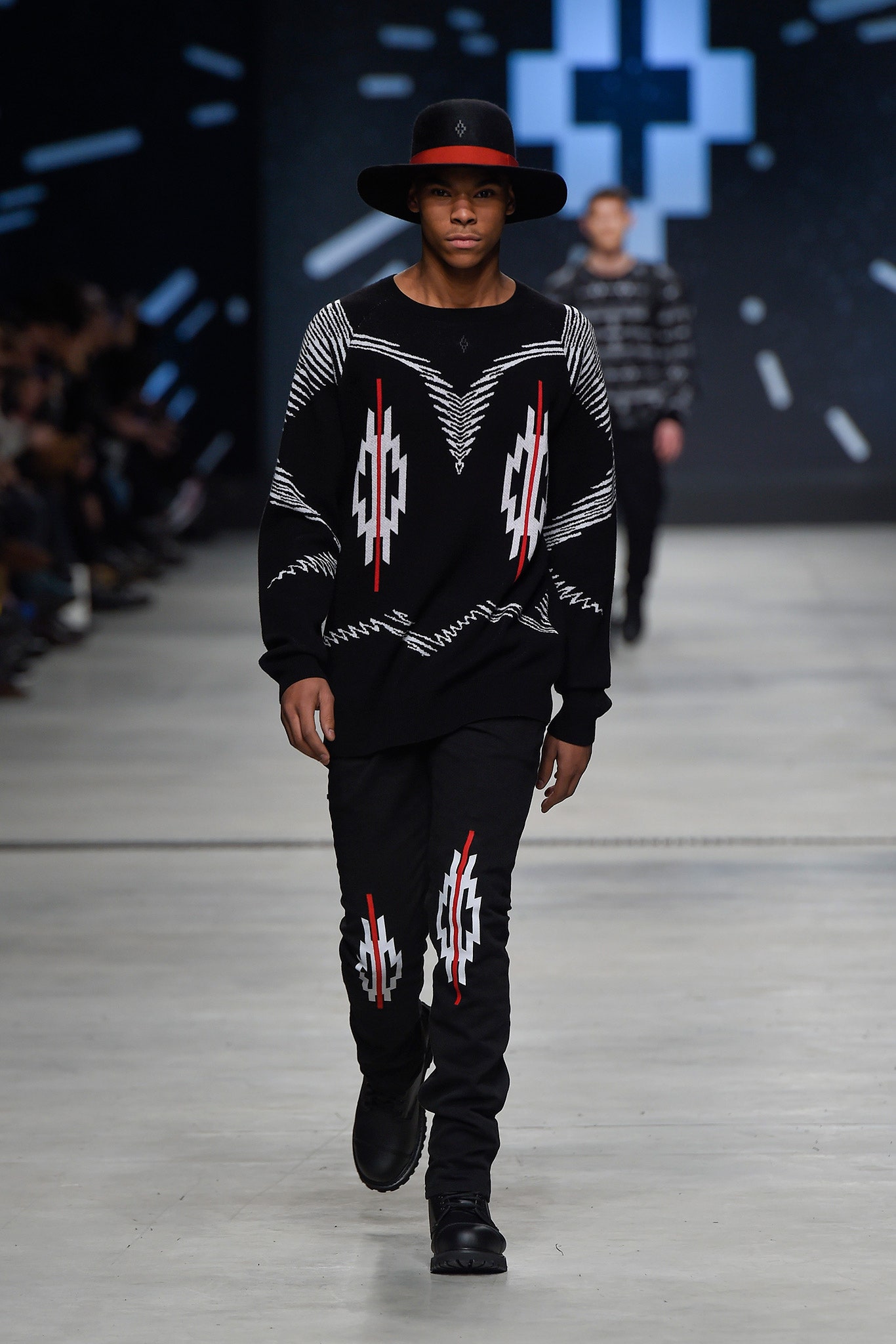 Marcelo Burlon County of Milan F/W 15 Menswear Look 1