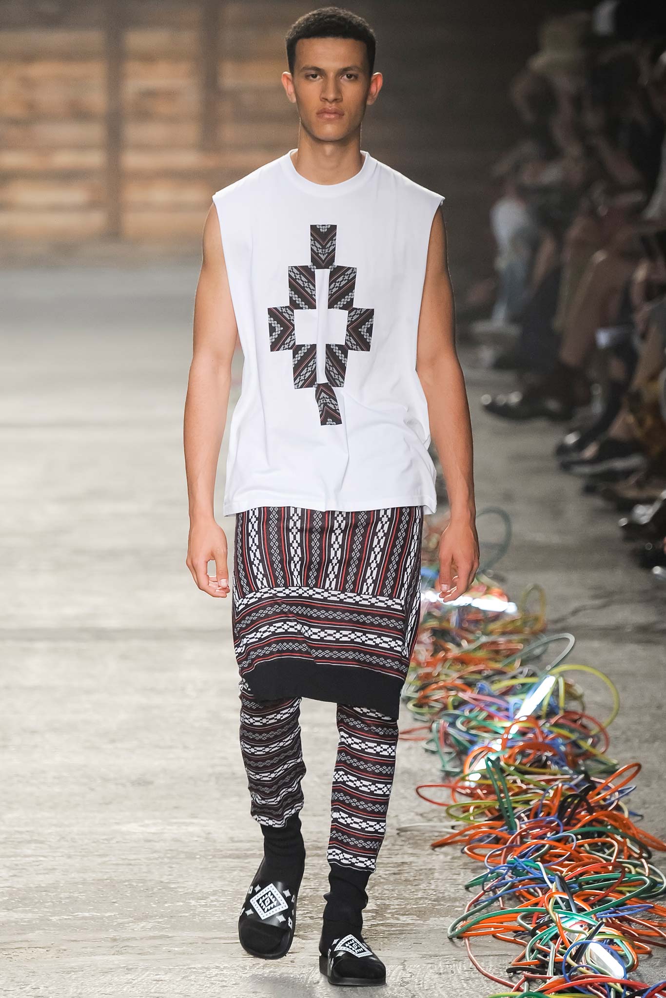 Marcelo Burlon County of Milan S/S 16 Menswear Look 2