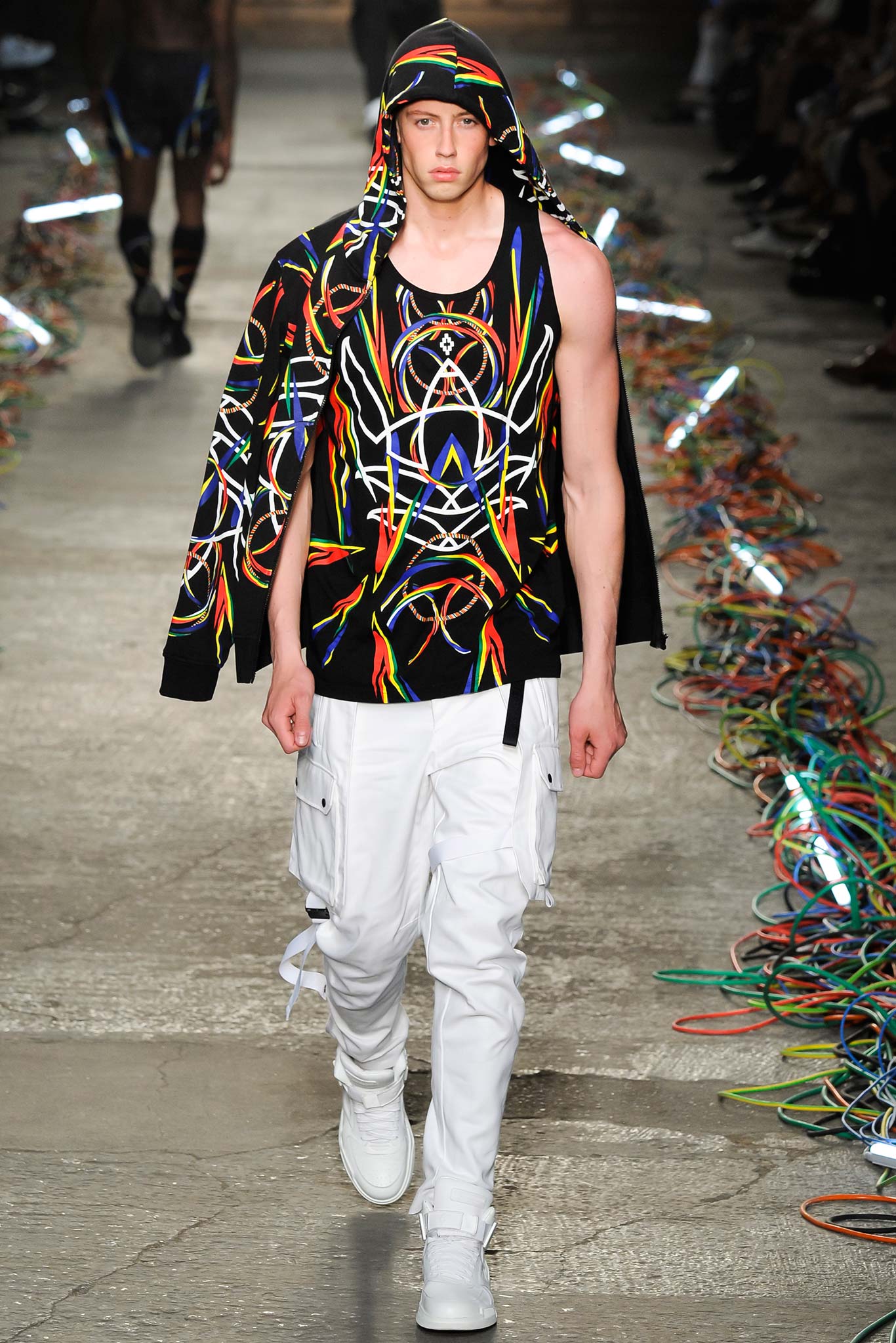 Marcelo Burlon County of Milan S/S 16 Menswear Look 37