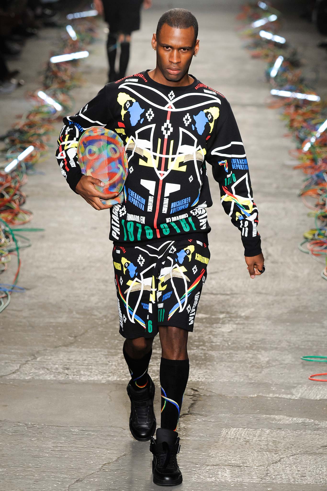 Marcelo Burlon County of Milan S/S 16 Menswear Look 47