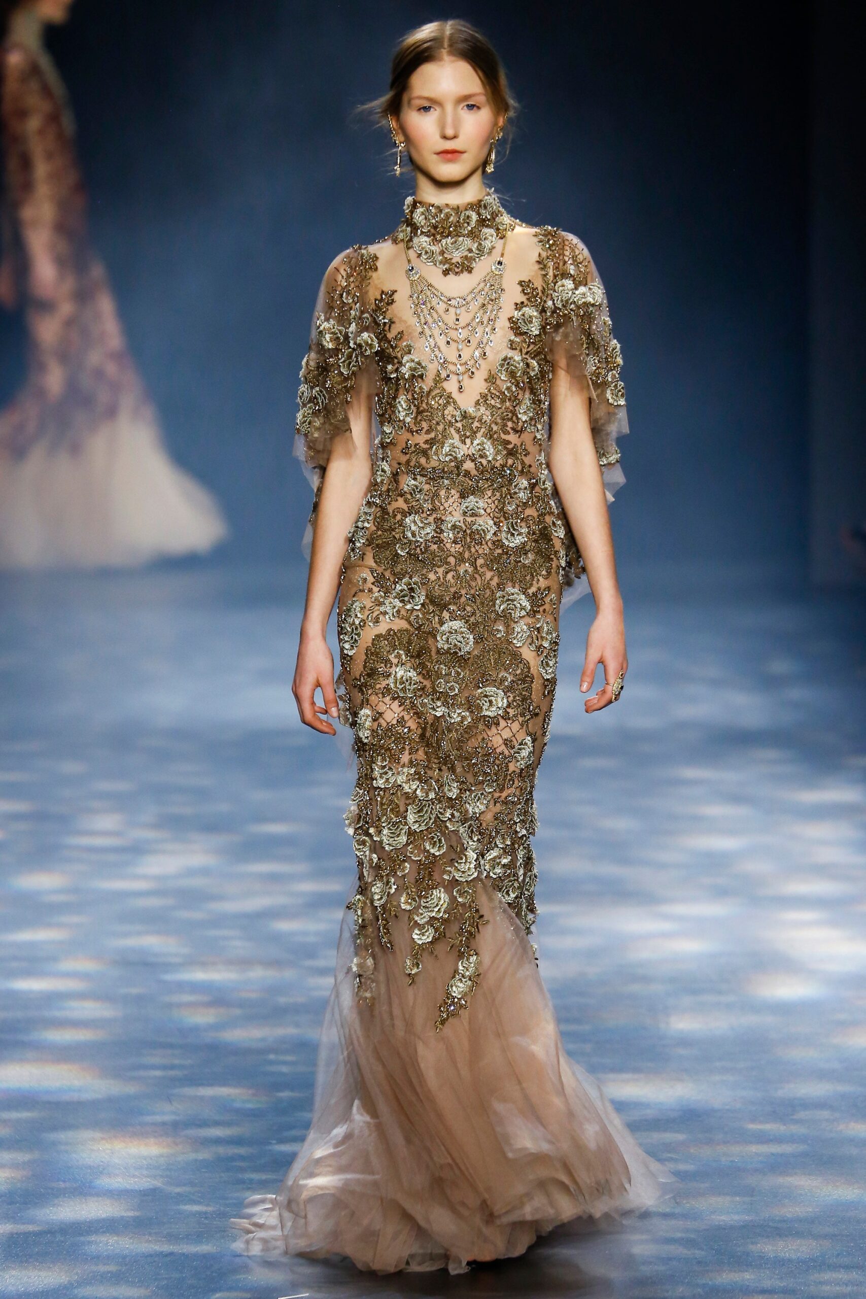 Marchesa F/W 16 Look 1