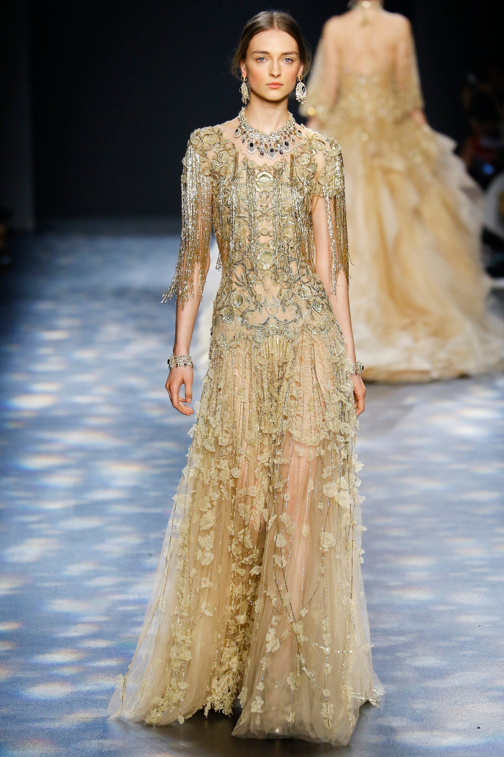 Marchesa F/W 16 Look 17