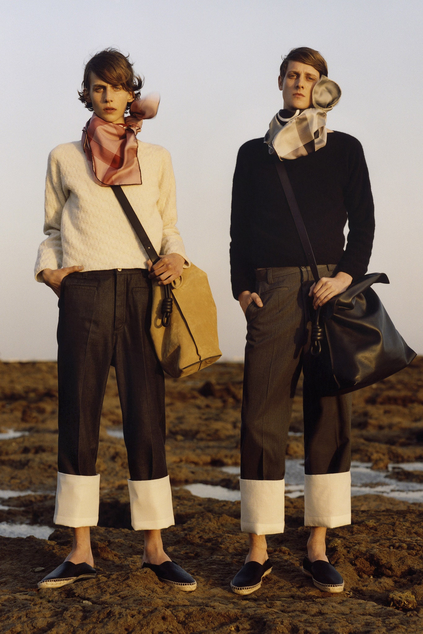 Loewe S/S 15 Menswear Look 1