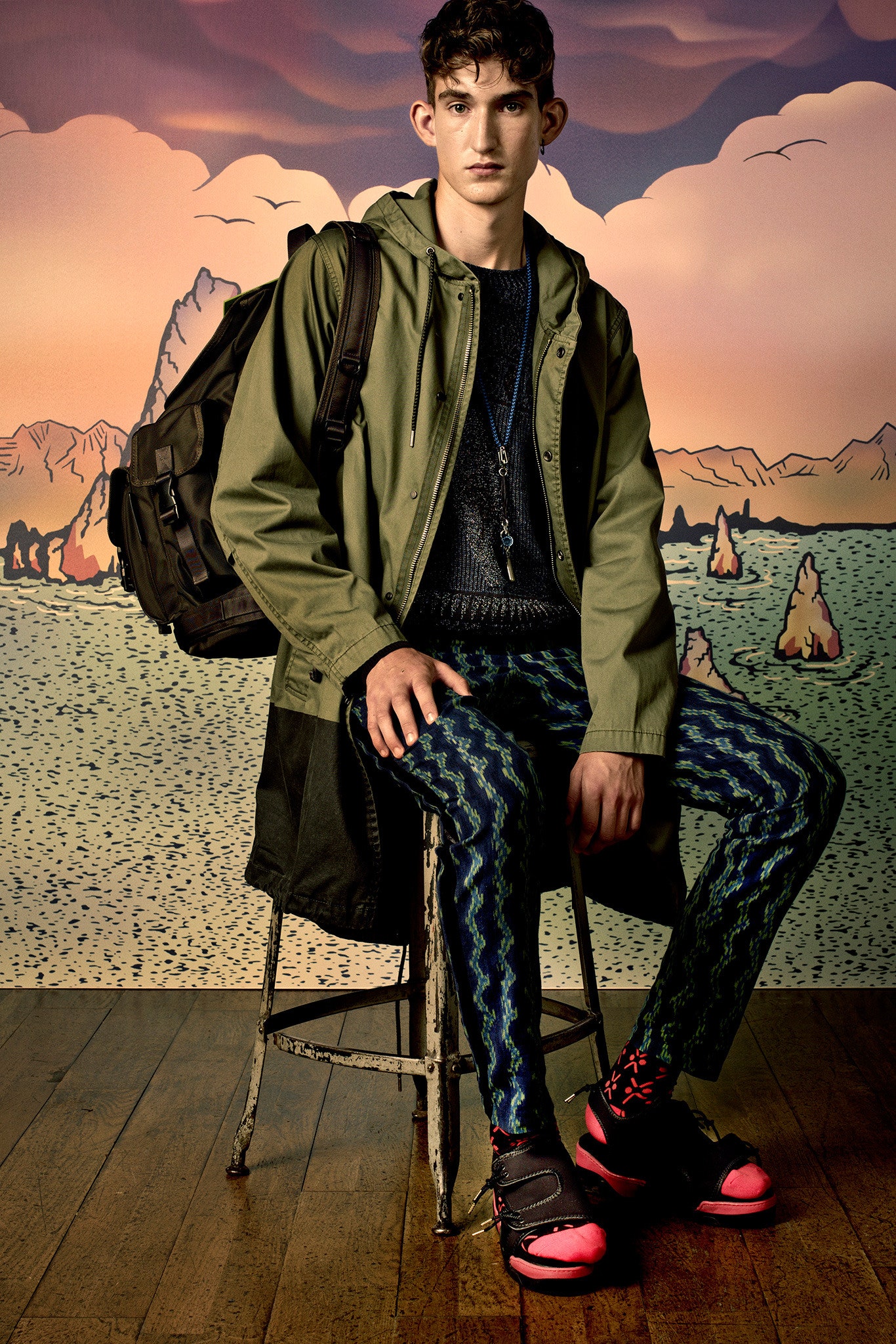 Marc by Marc Jacobs S/S 15 Menswear Look 9