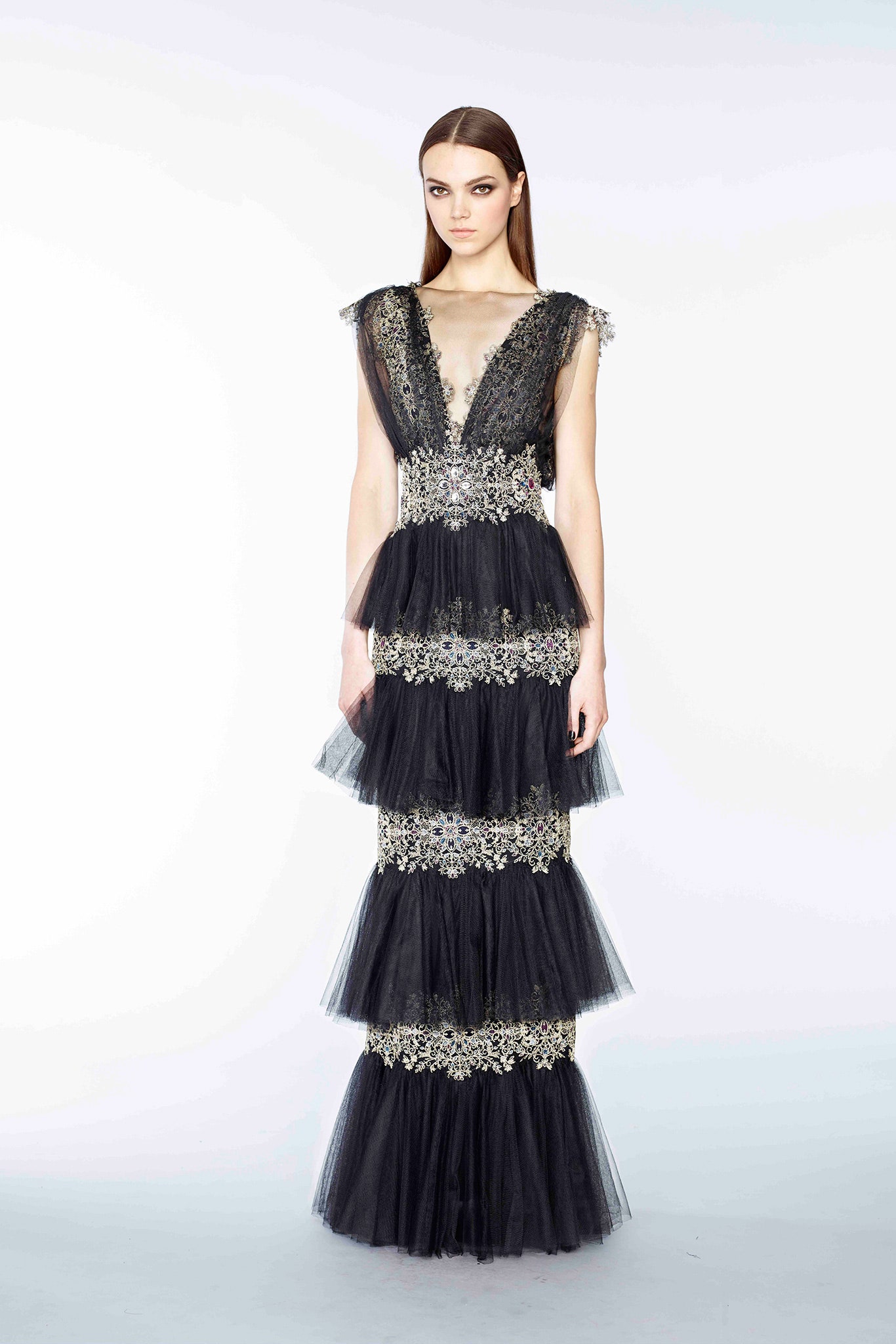 Marchesa F/W 15 Look 5