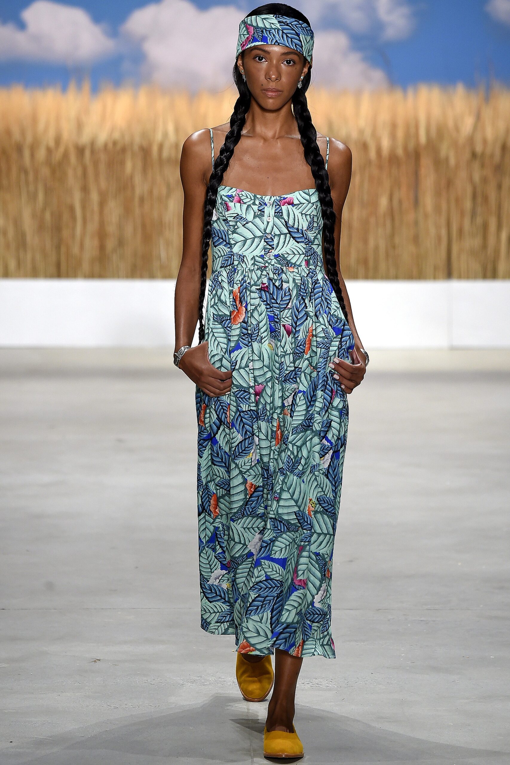 Mara Hoffman S/S 16 Look 7