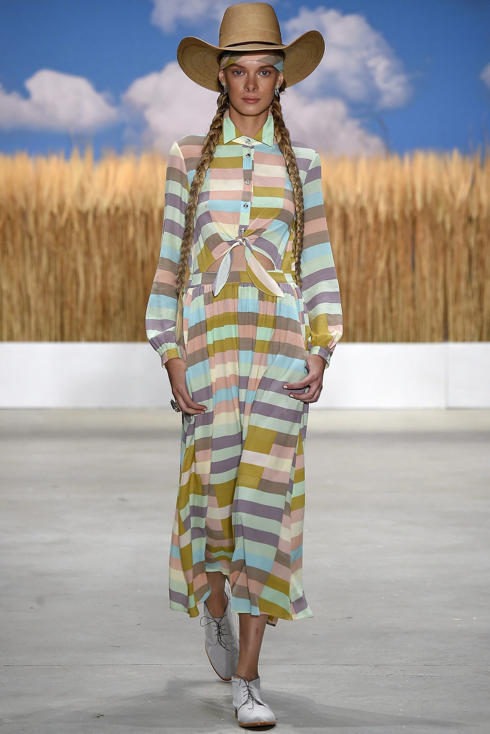 Mara Hoffman S/S 16 Look 22