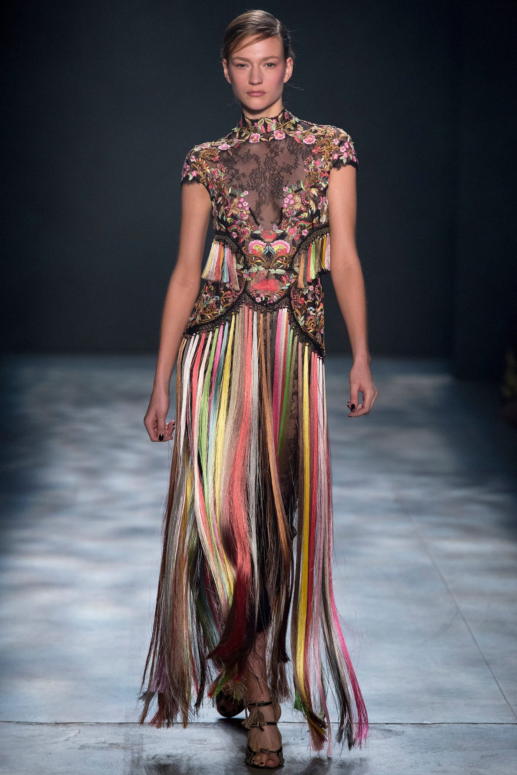 Marchesa F/W 17 Look 1