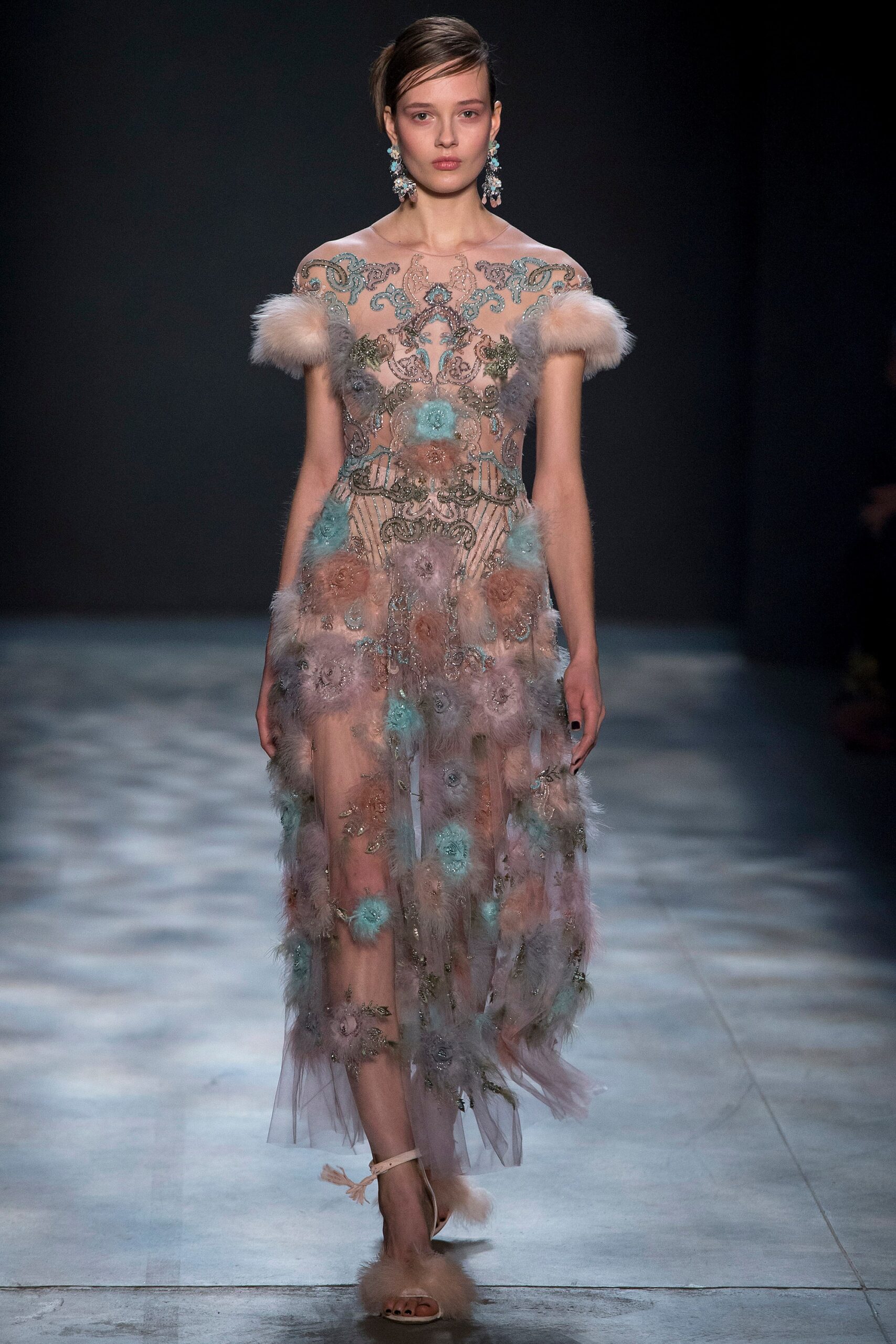 Marchesa F/W 17 Look 7