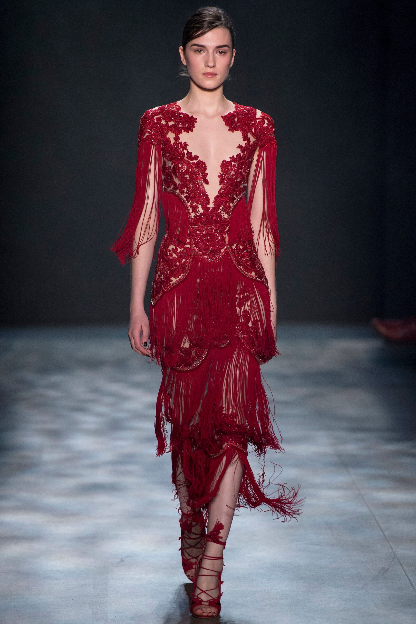 Marchesa F/W 17 Look 13