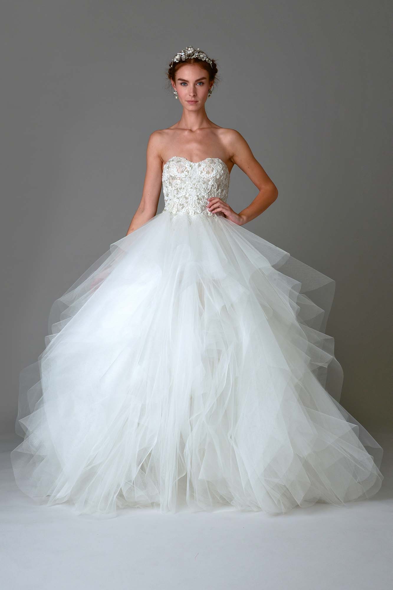 Marchesa F/W 16 Bridal Look 8