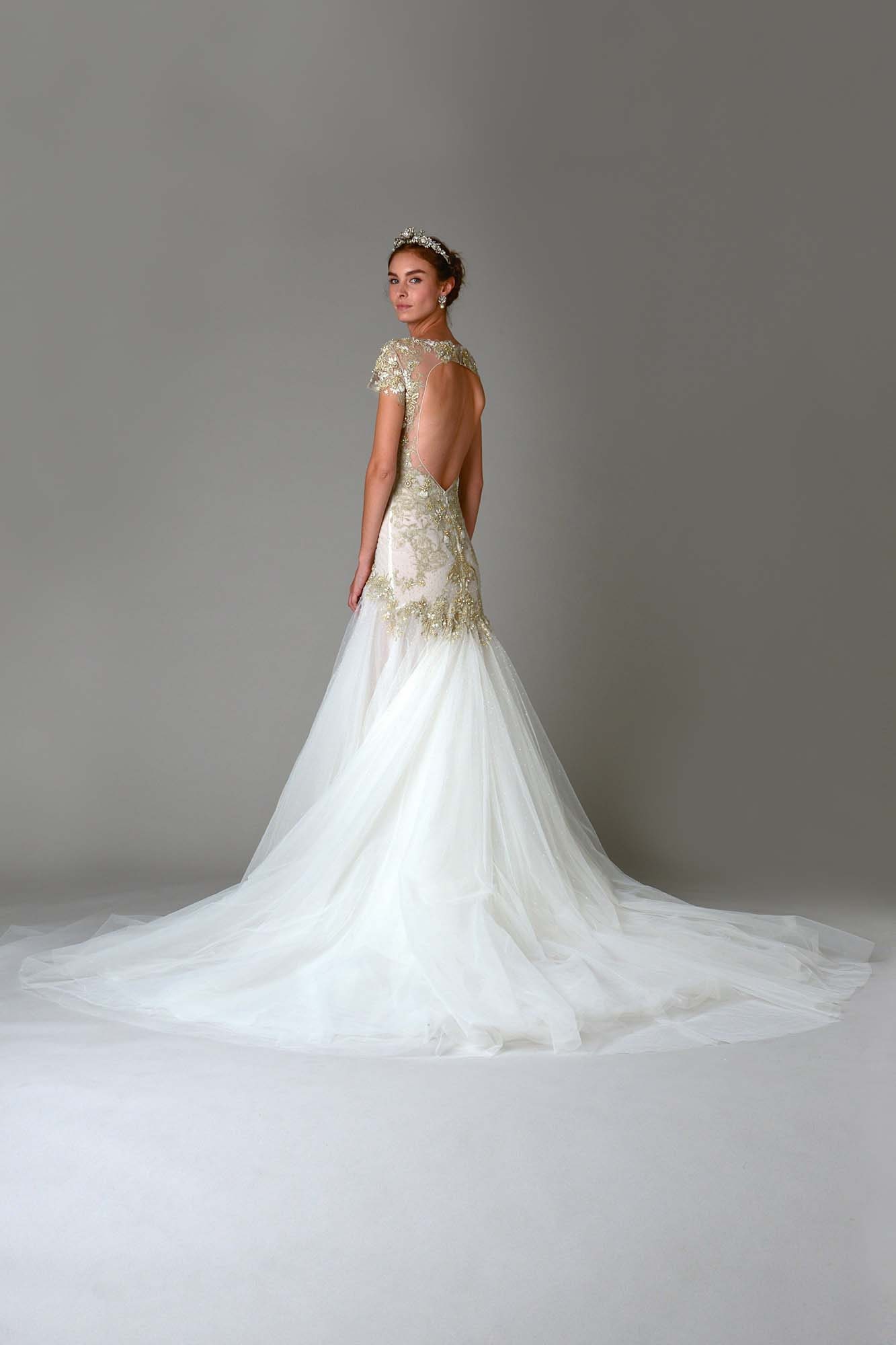 Marchesa F/W 16 Bridal Look 9
