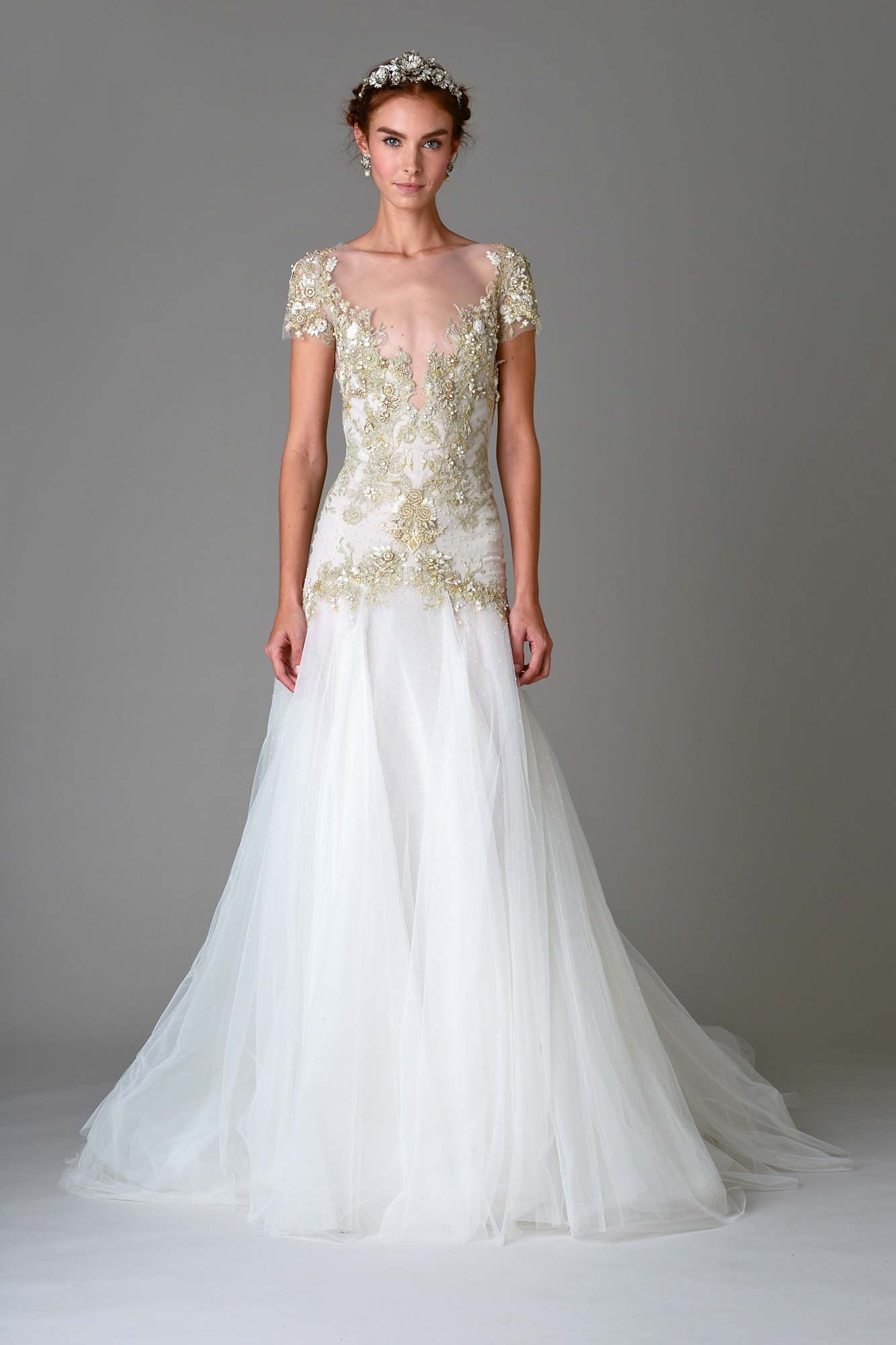 Marchesa F/W 16 Bridal Look 10