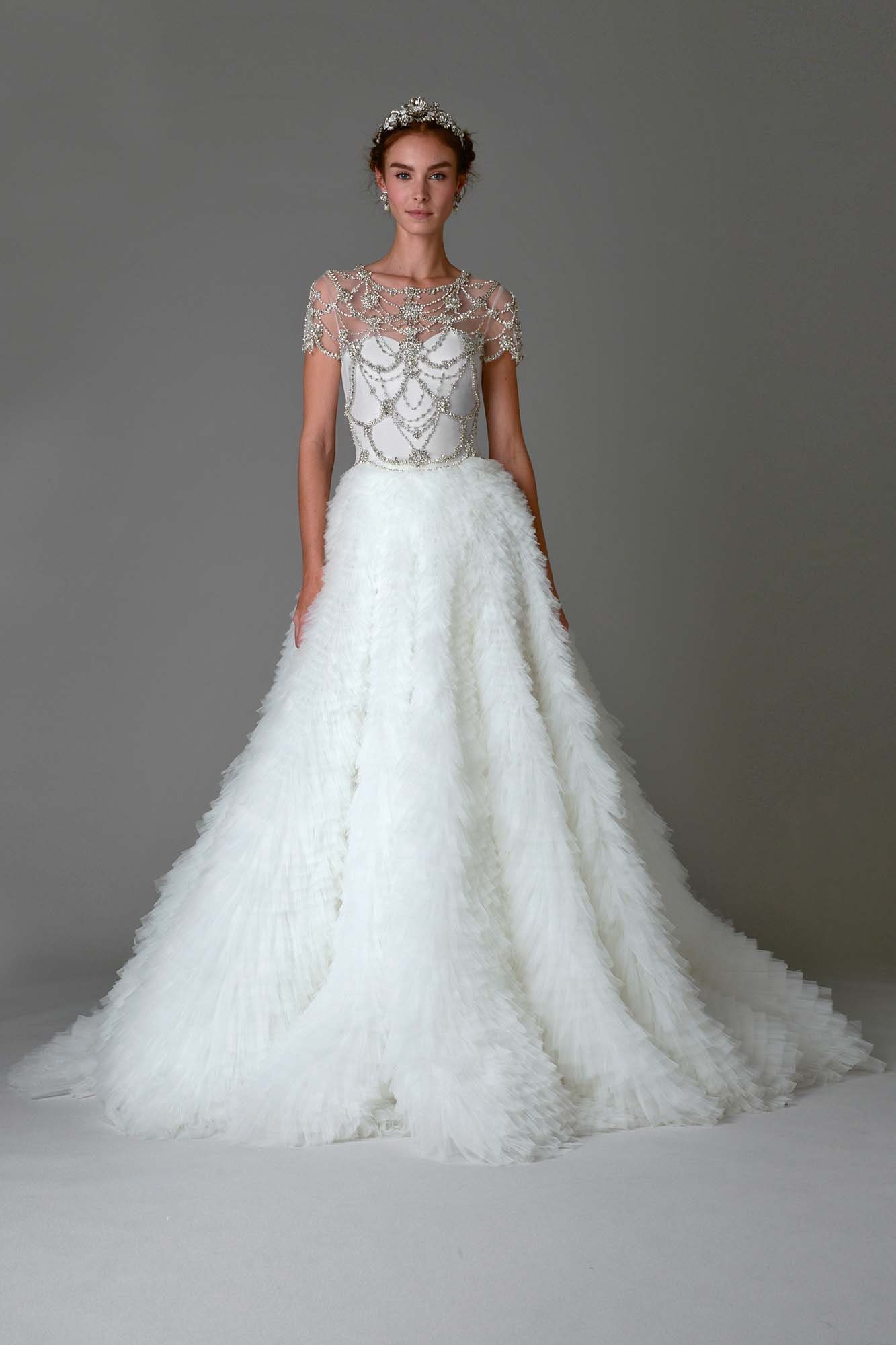 Marchesa F/W 16 Bridal Look 14