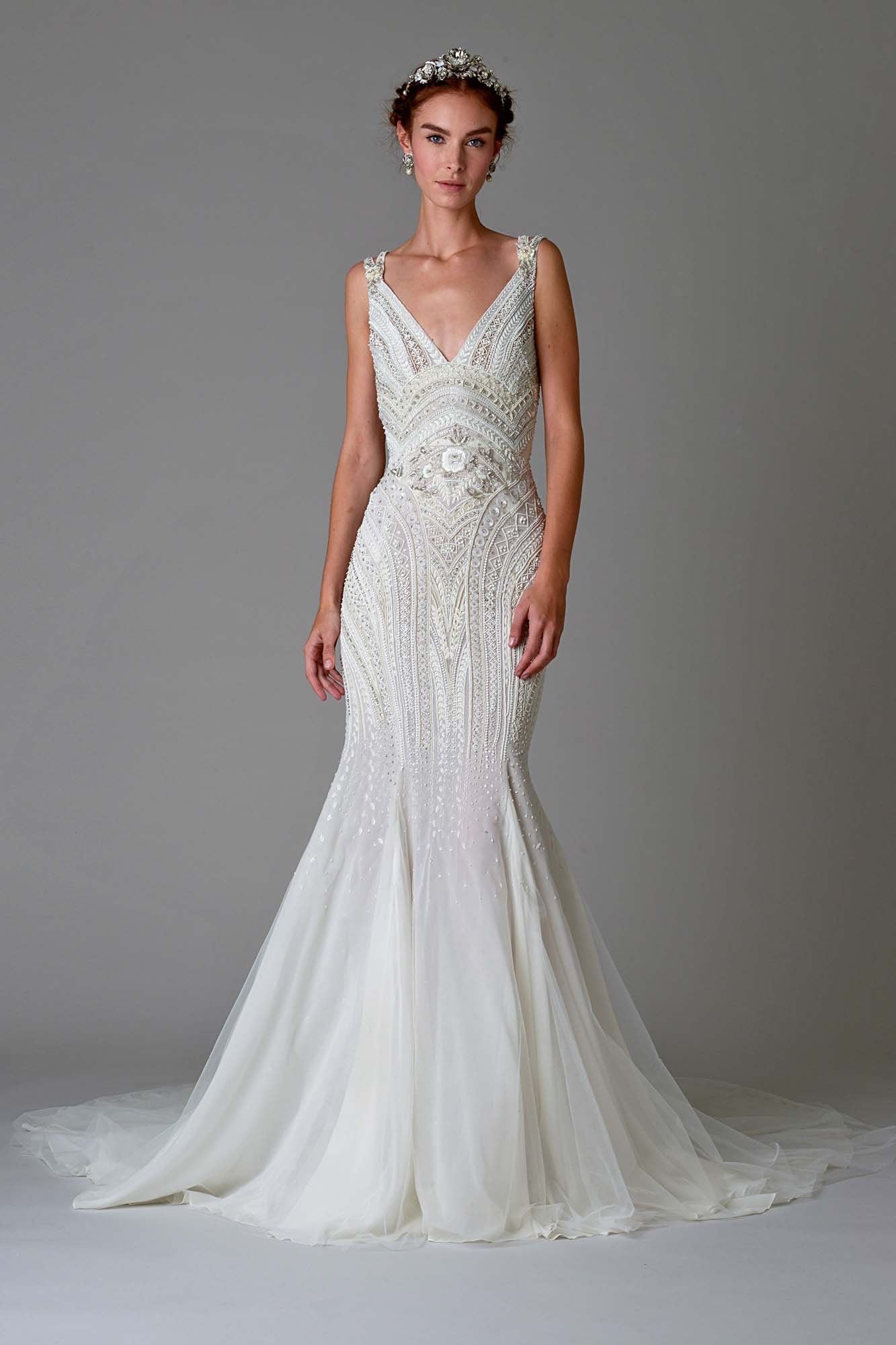 Marchesa F/W 16 Bridal Look 30