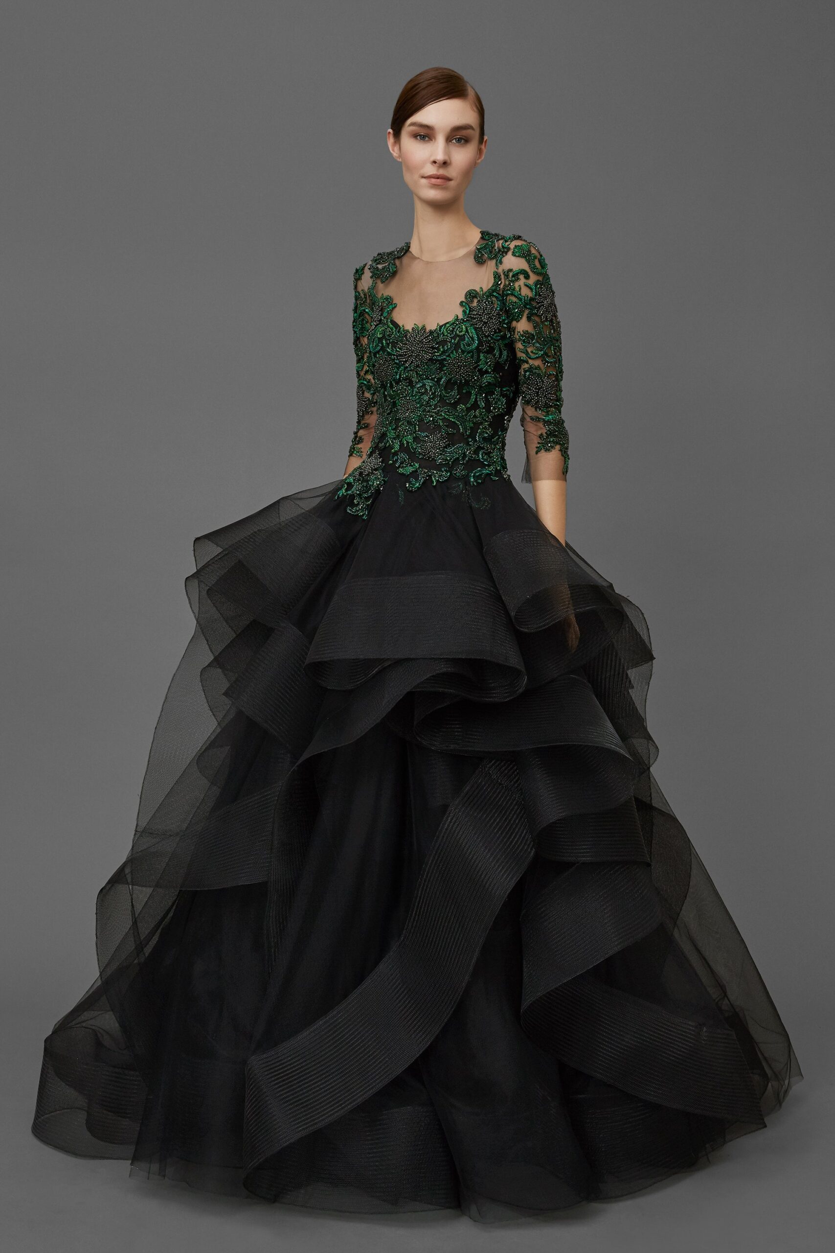 Marchesa F/W 16 Look 9