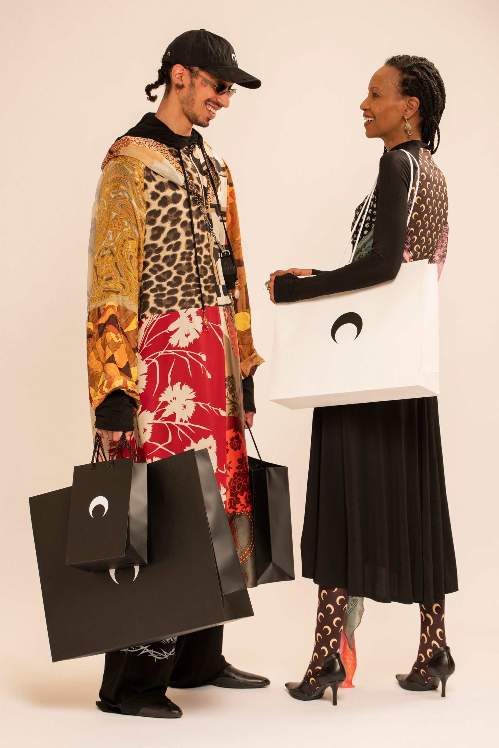 Marine Serre F/W 21 Look 1