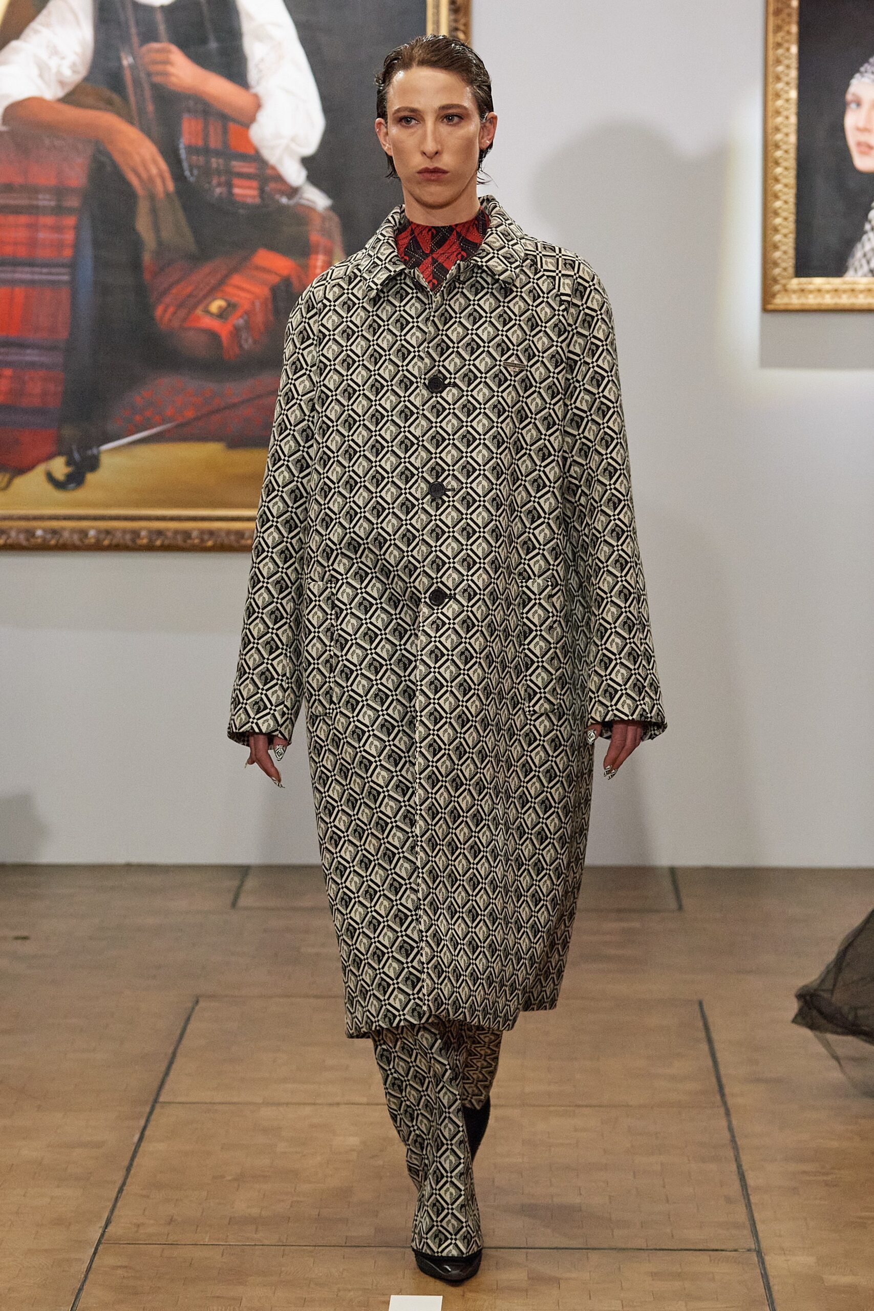Marine Serre F/W 22 Look 1