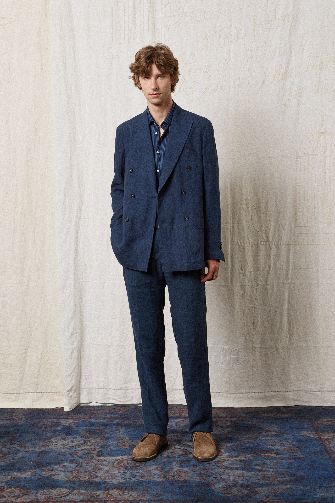 Massimo Alba S/S 23 Menswear Look 1