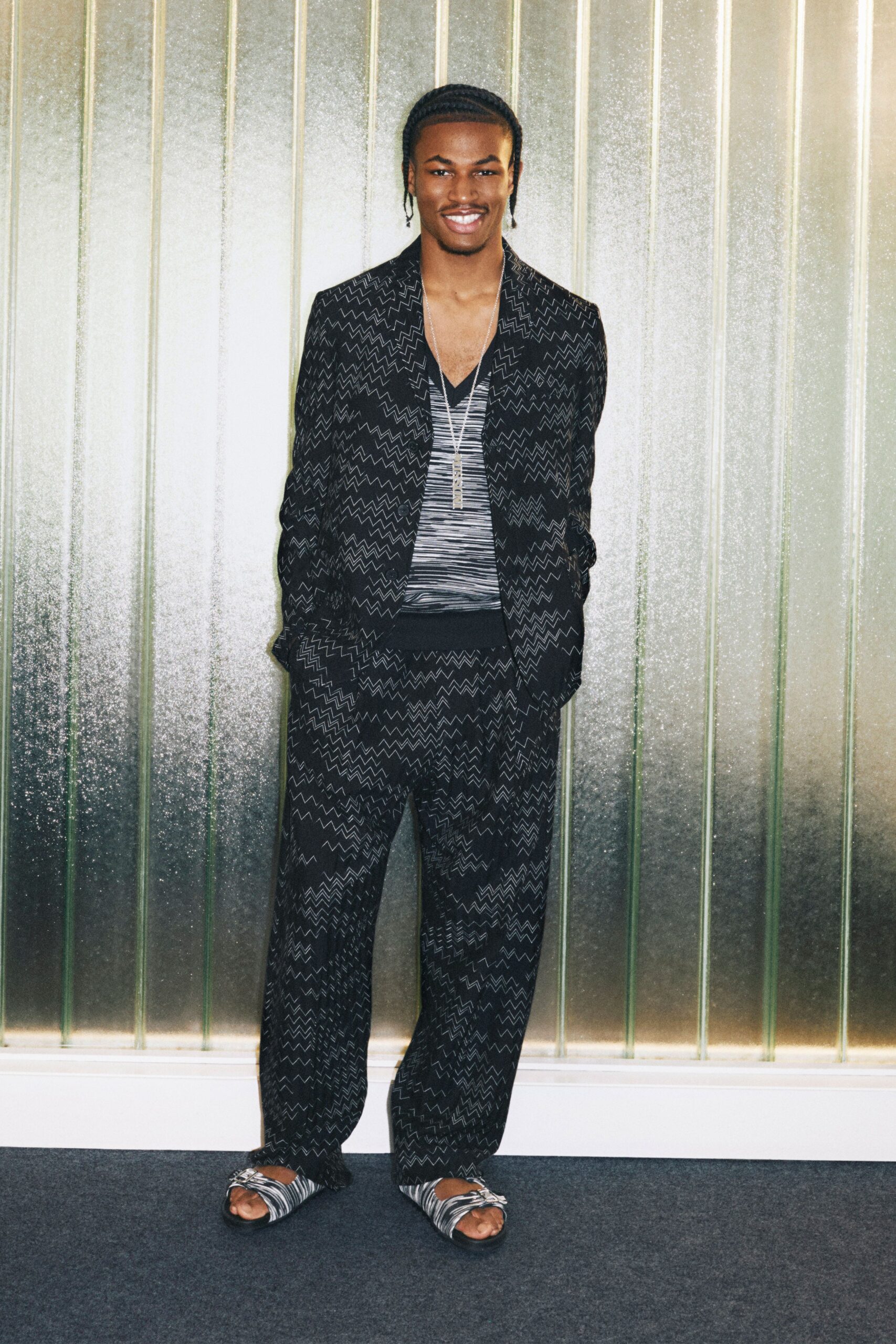 Missoni S/S 23 Menswear Look 1