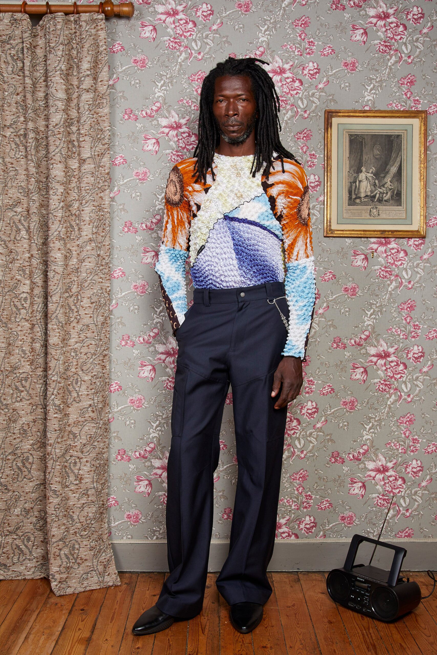 Marine Serre S/S 22 Look 2