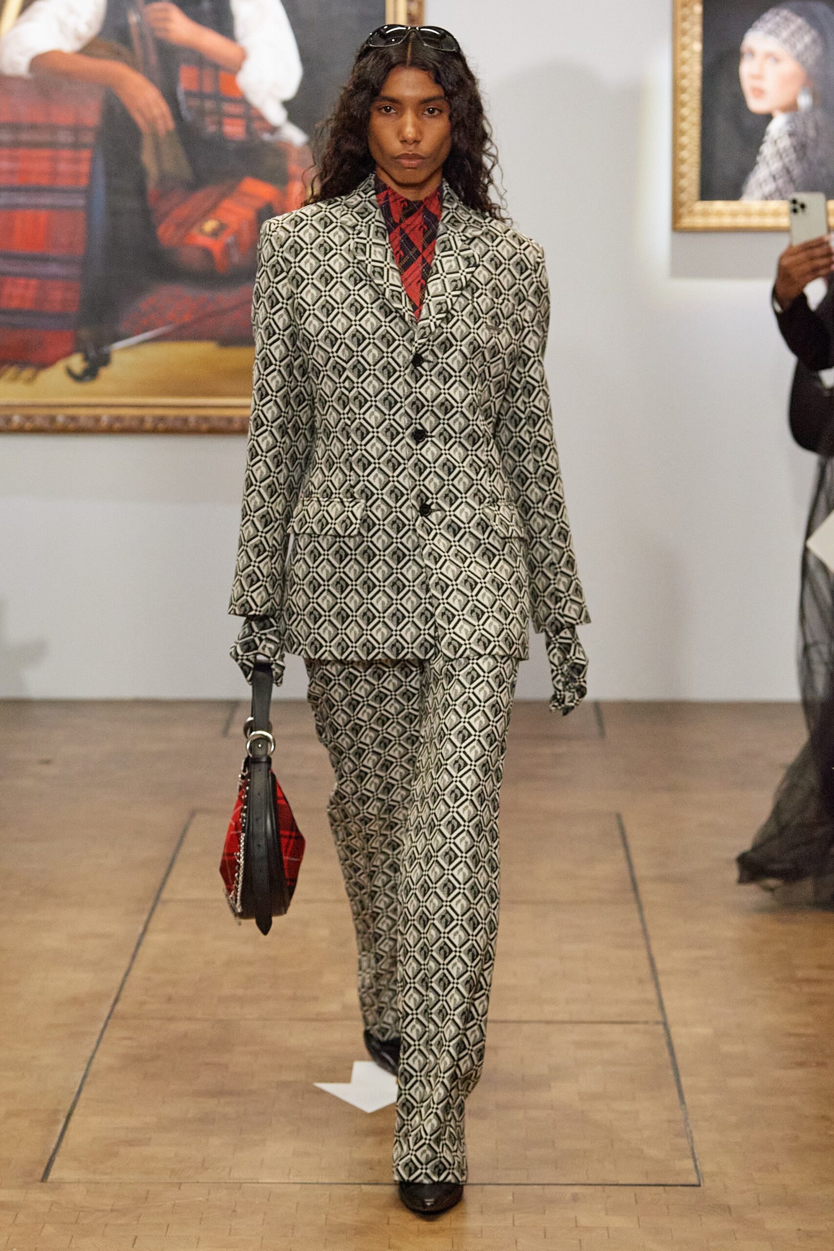 Marine Serre F/W 22 Look 3