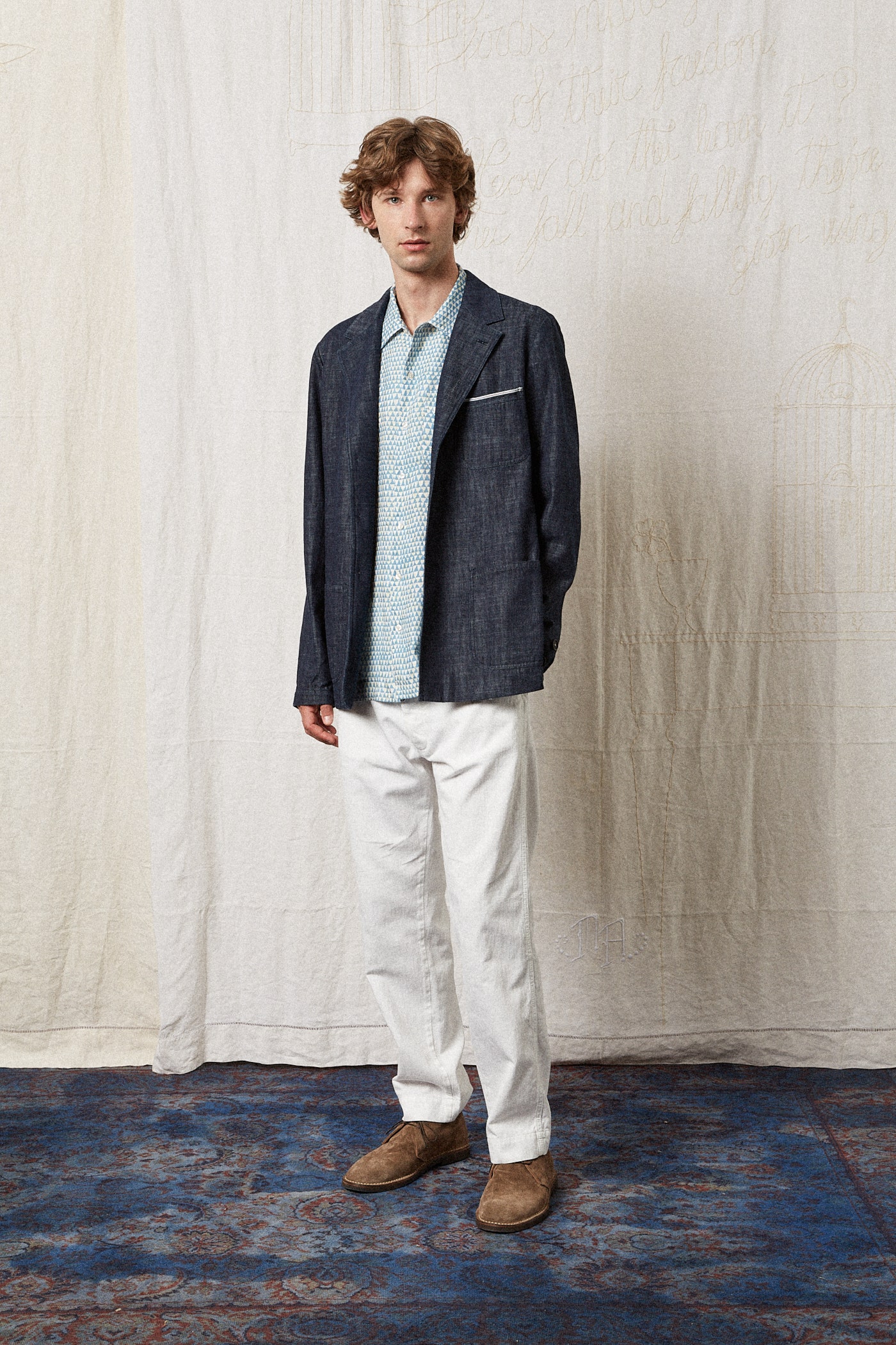Massimo Alba S/S 23 Menswear Look 3