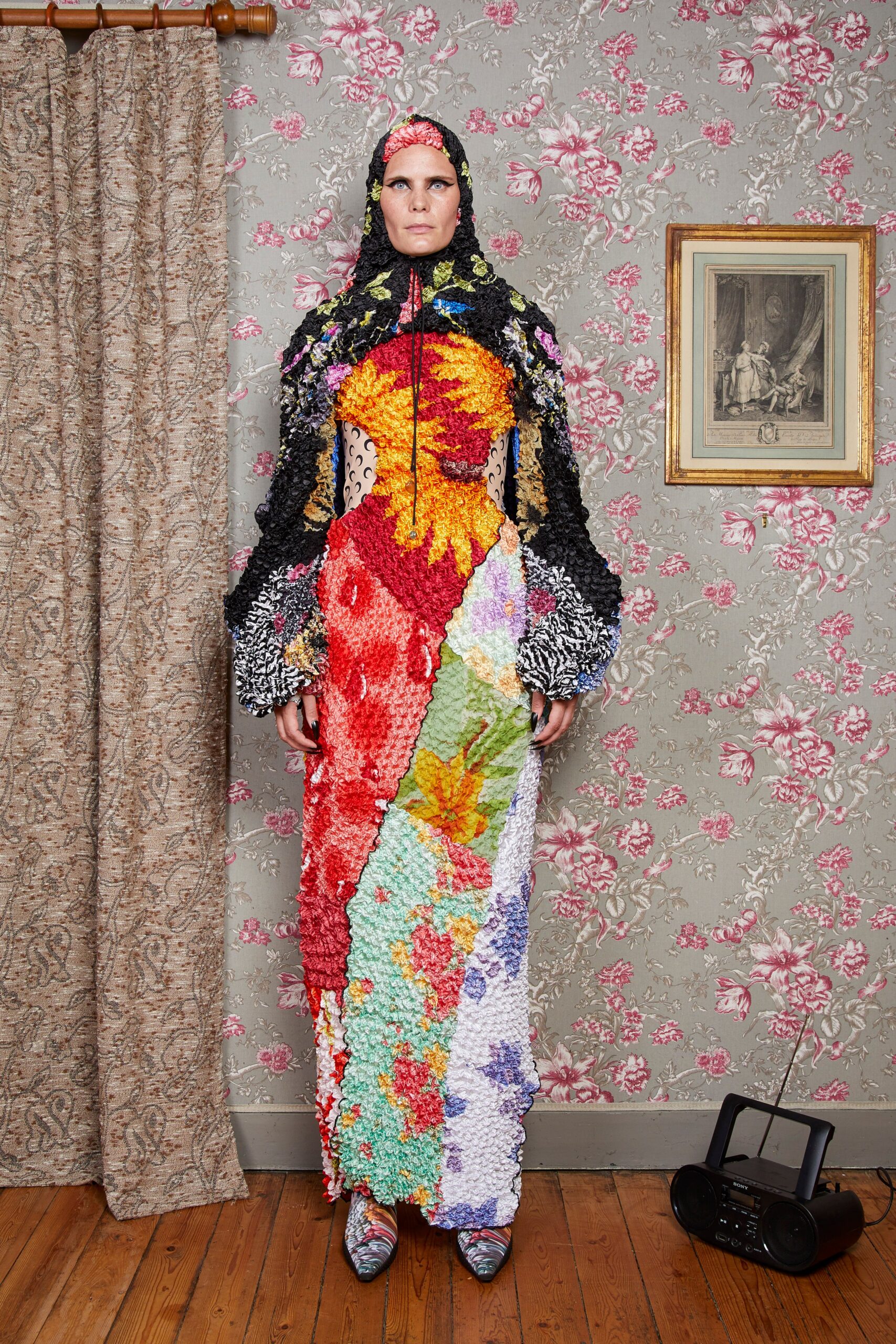 Marine Serre S/S 22 Look 4