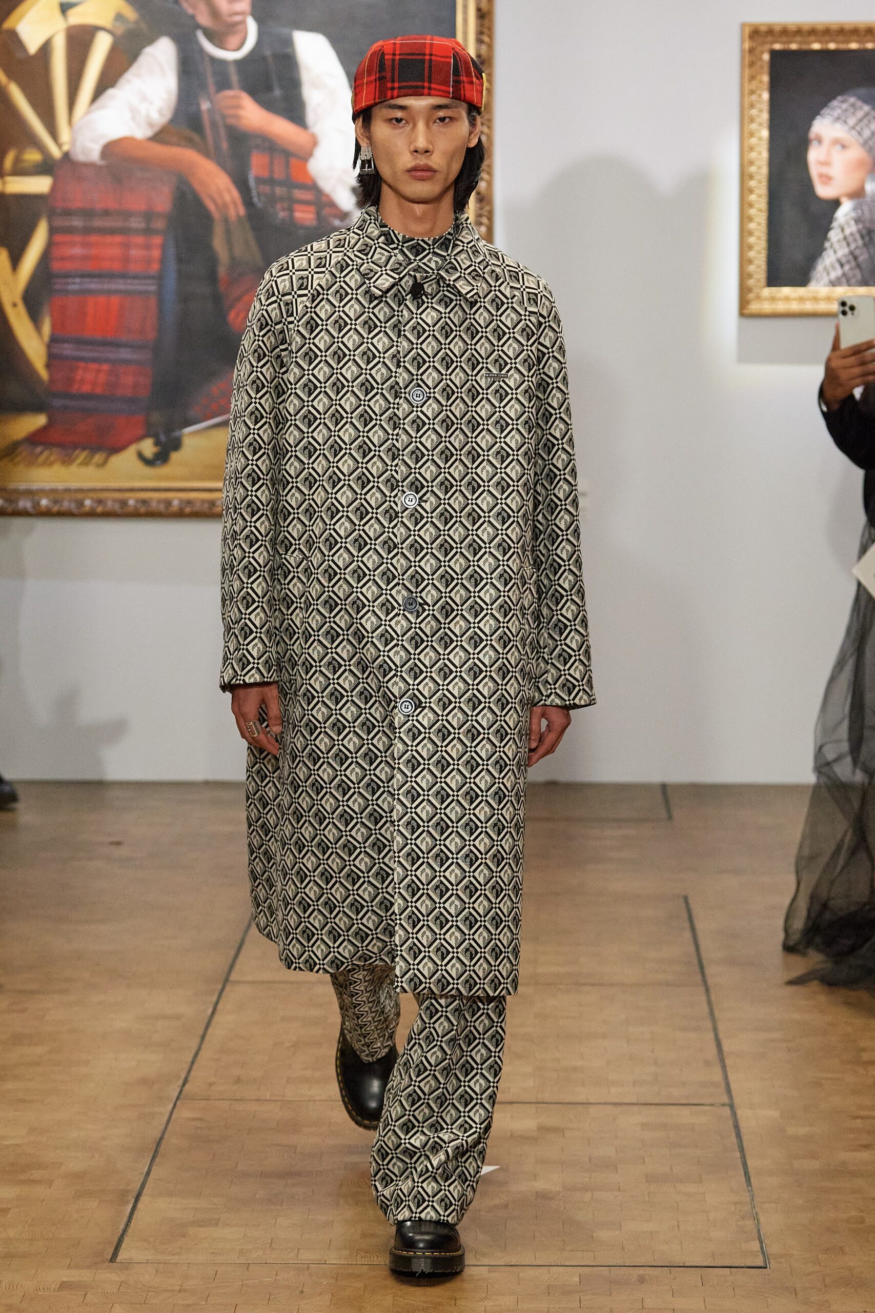 Marine Serre F/W 22 Look 4