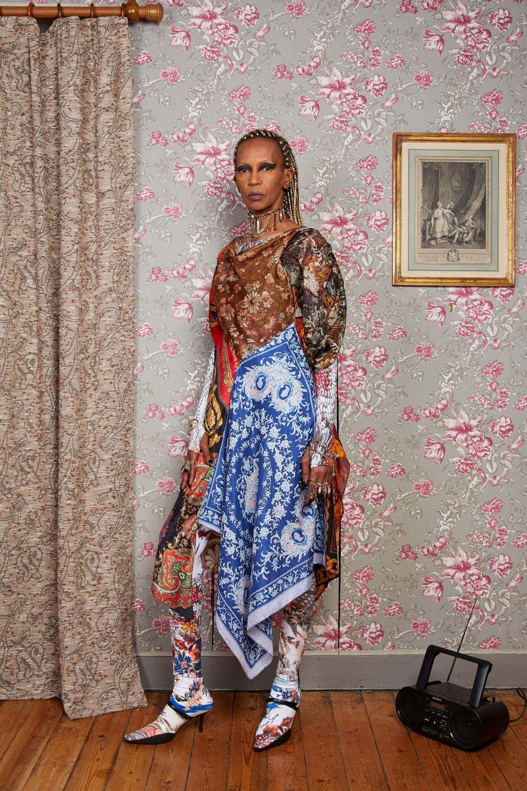 Marine Serre S/S 22 Look 5