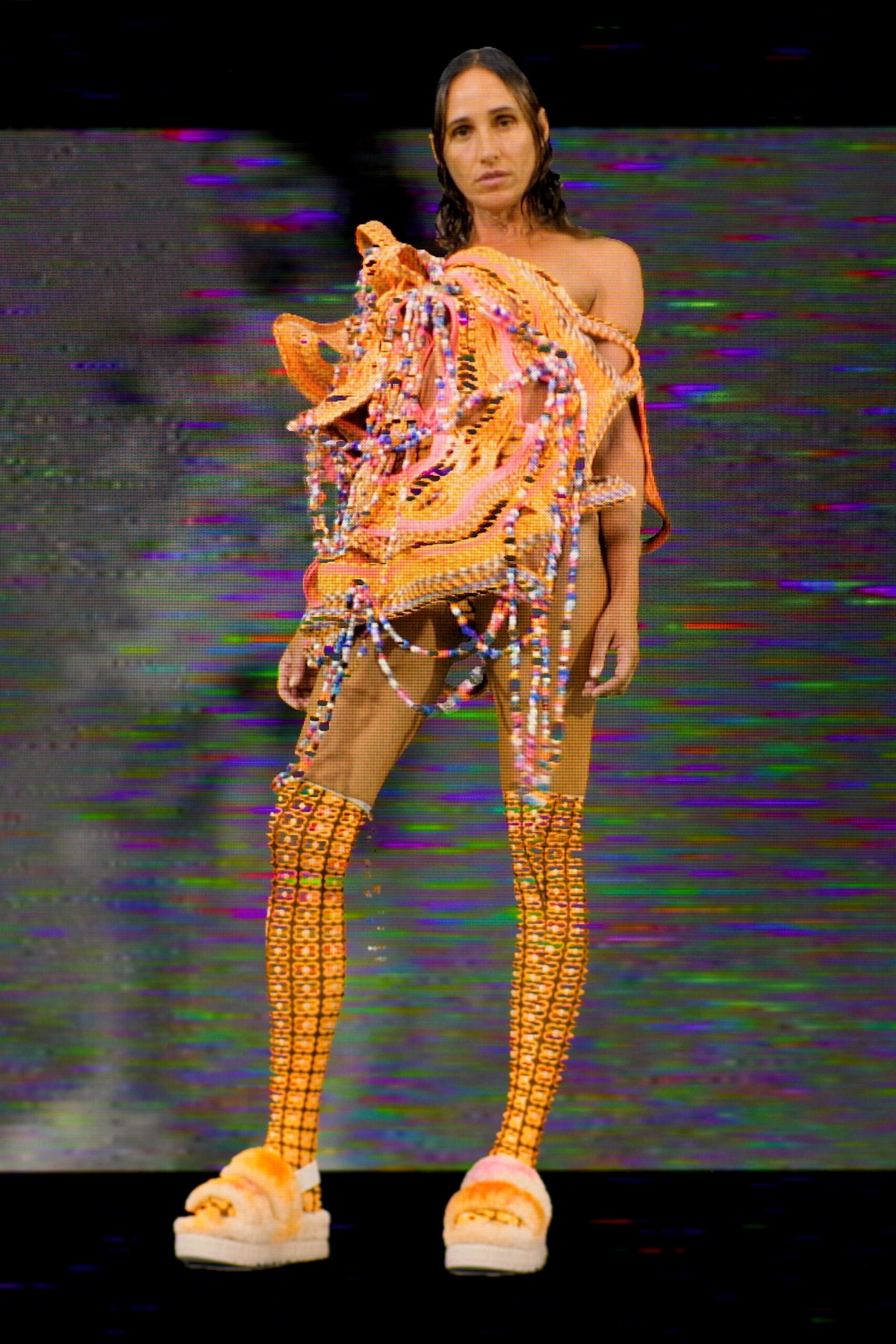 Matty Bovan S/S 22 Look 5