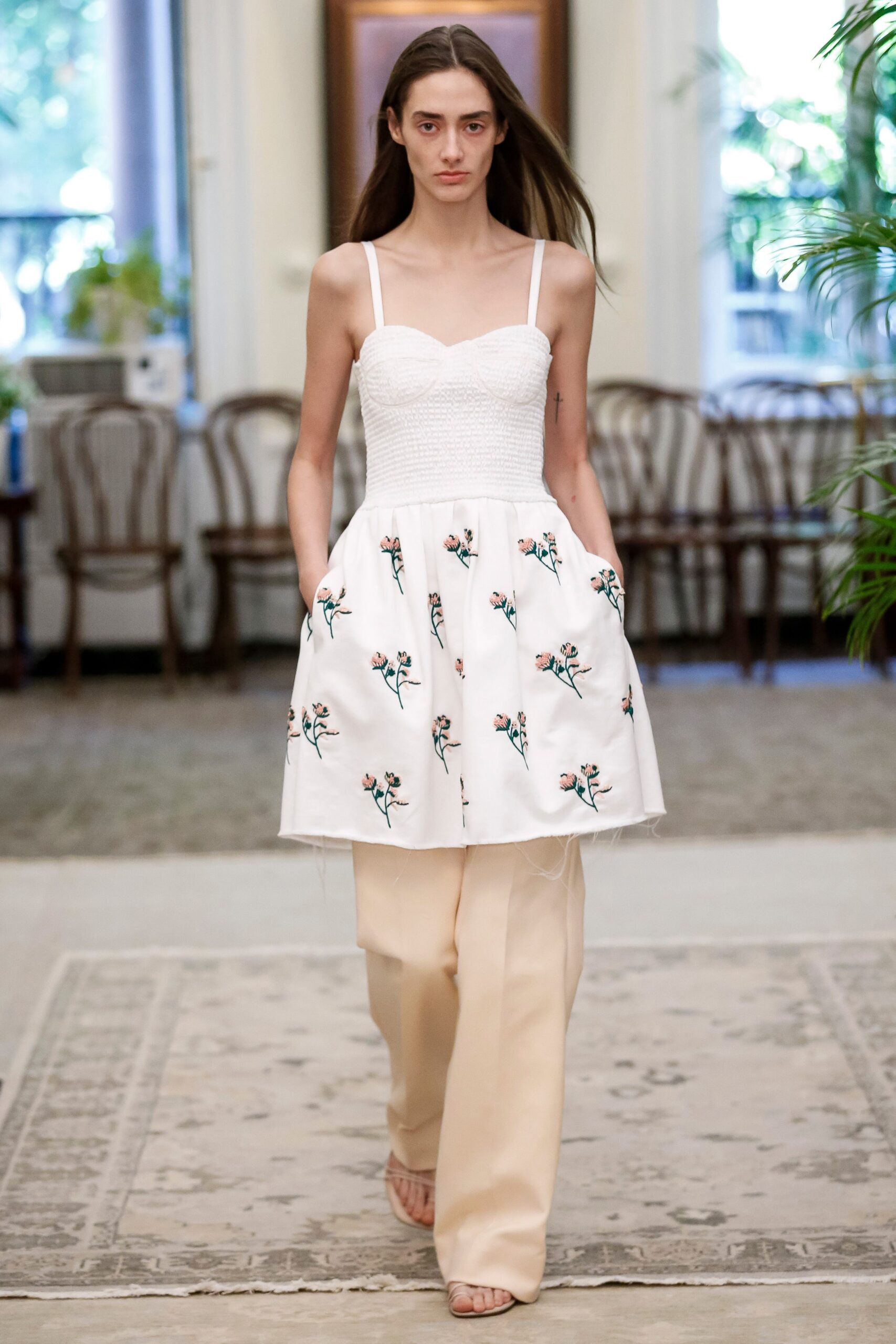 Marina Moscone S/S 20 Look 7
