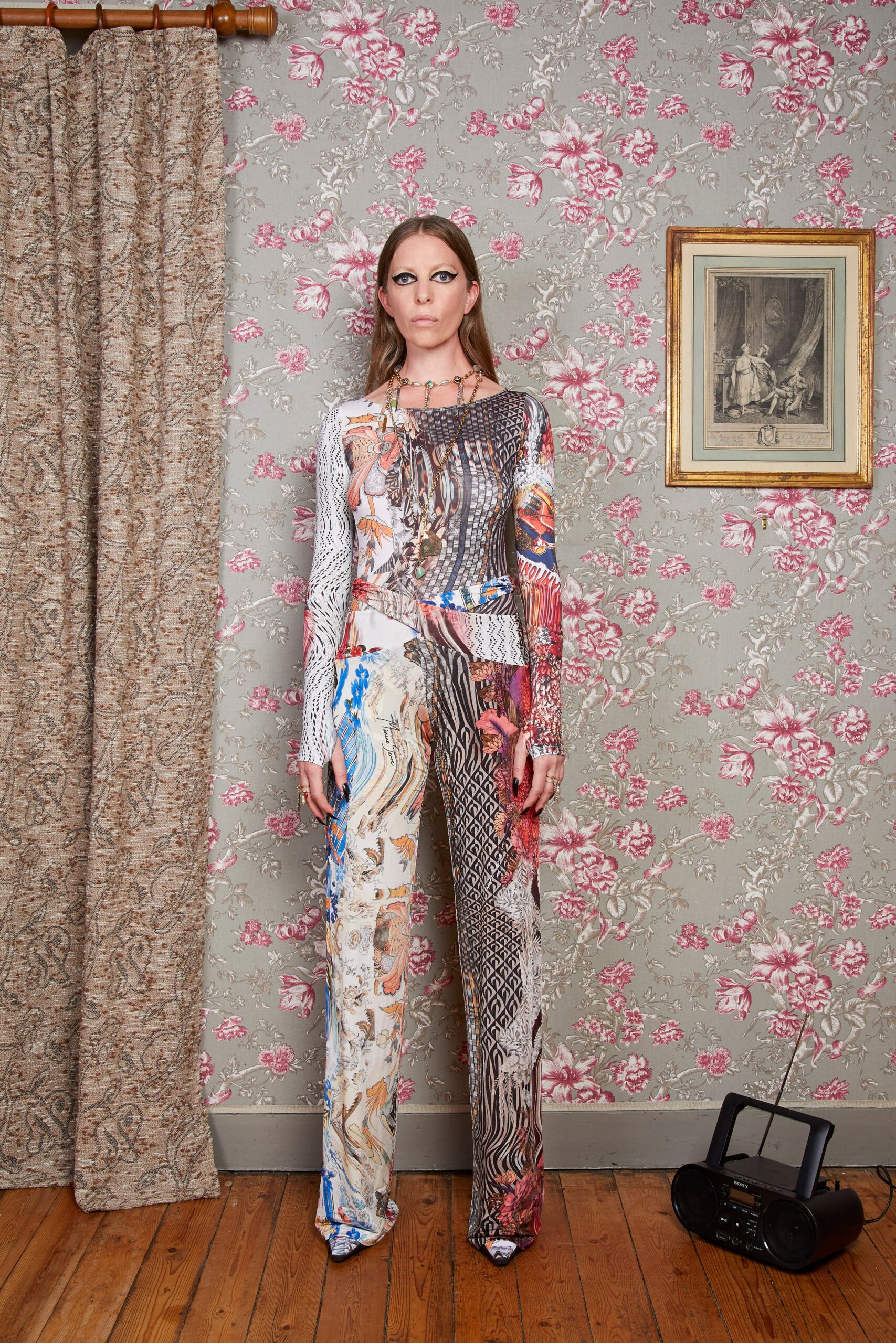 Marine Serre S/S 22 Look 7