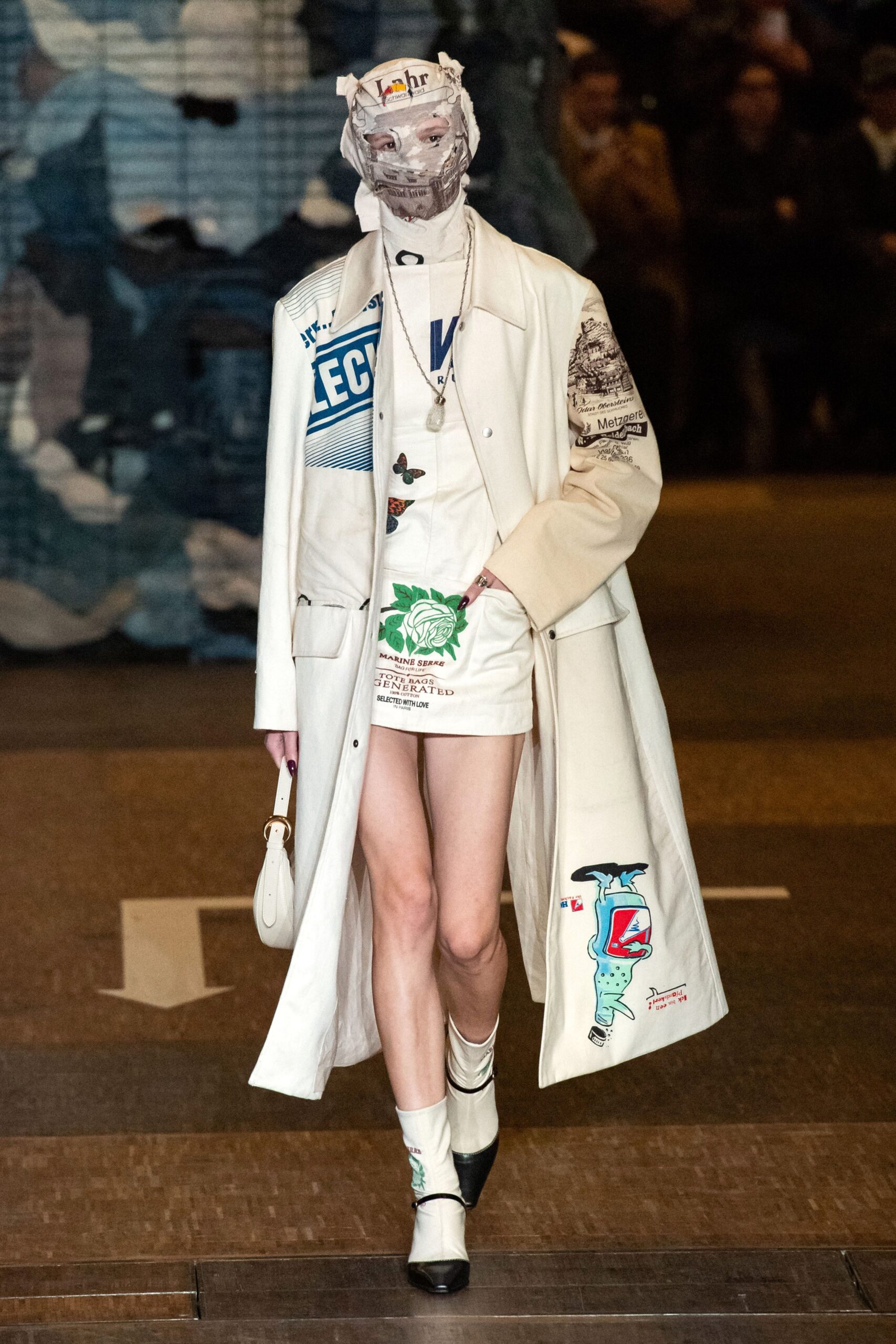 Marine Serre F/W 23 Look 7