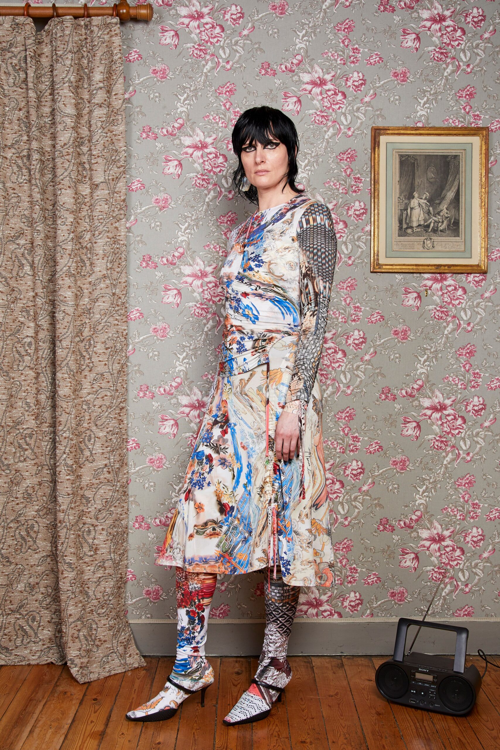 Marine Serre S/S 22 Look 9