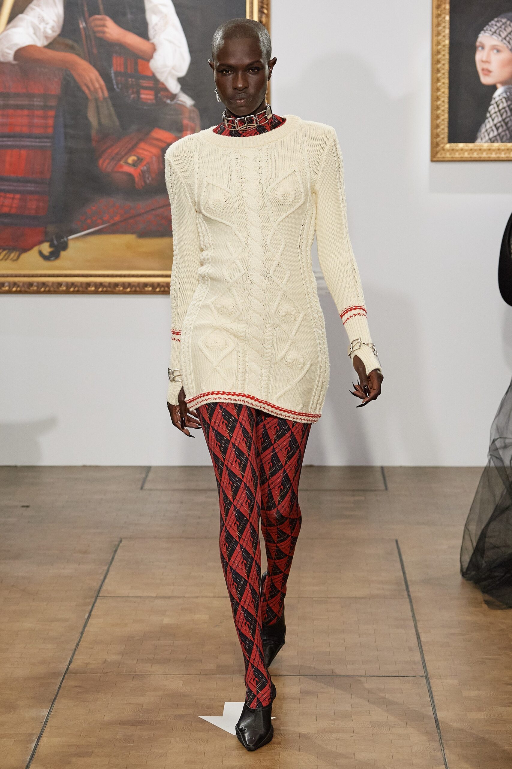 Marine Serre F/W 22 Look 9