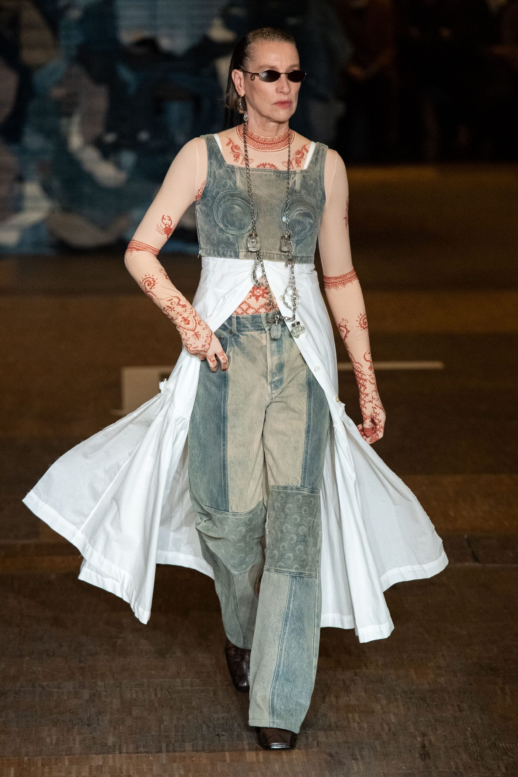 Marine Serre F/W 23 Look 10