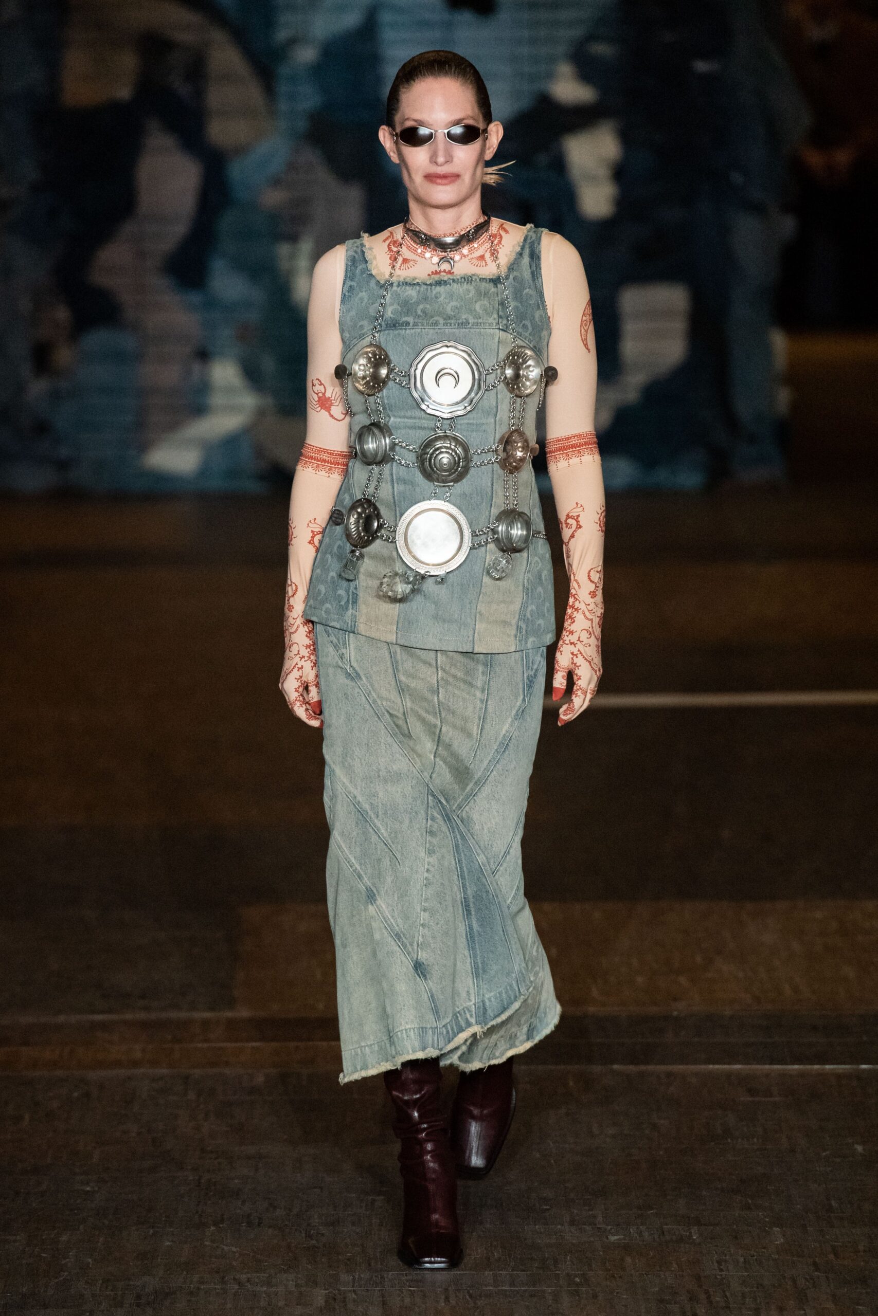 Marine Serre F/W 23 Look 11