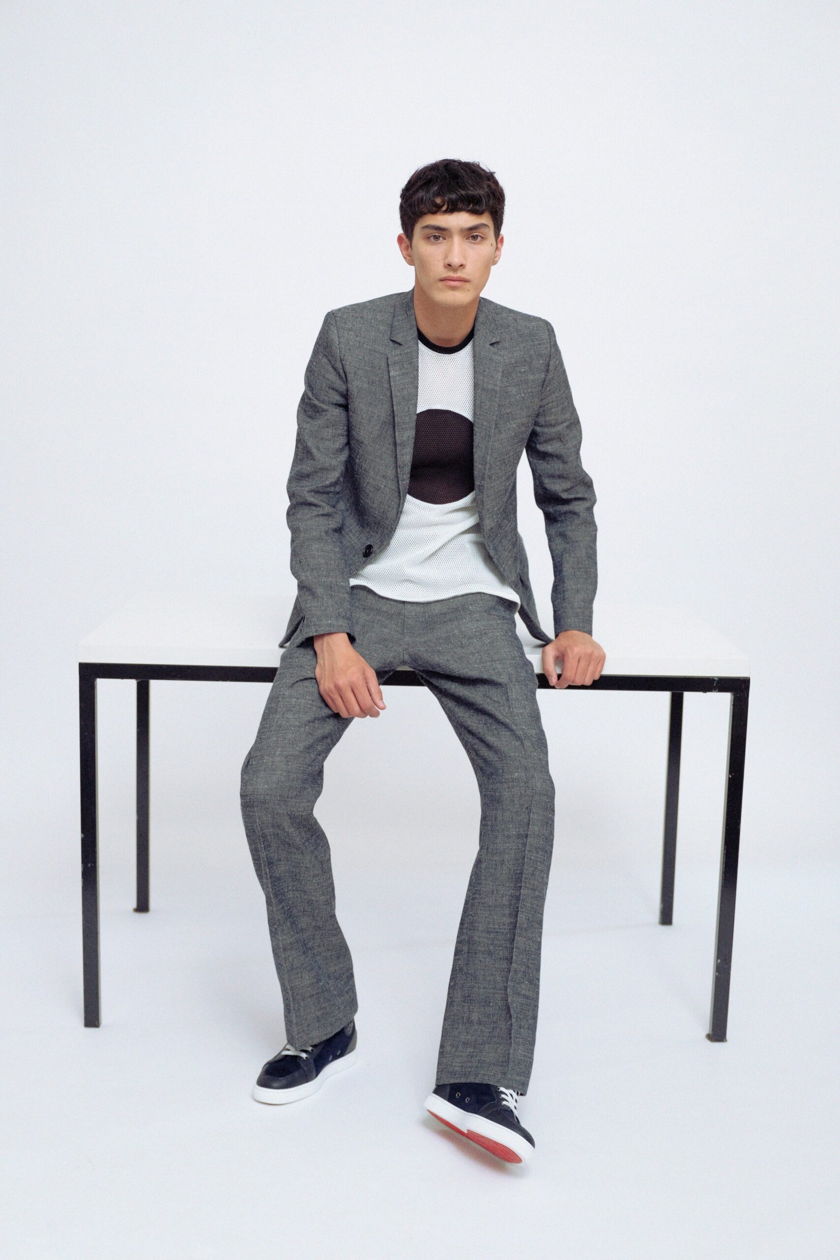 Martin Grant S/S 19 Menswear Look 12