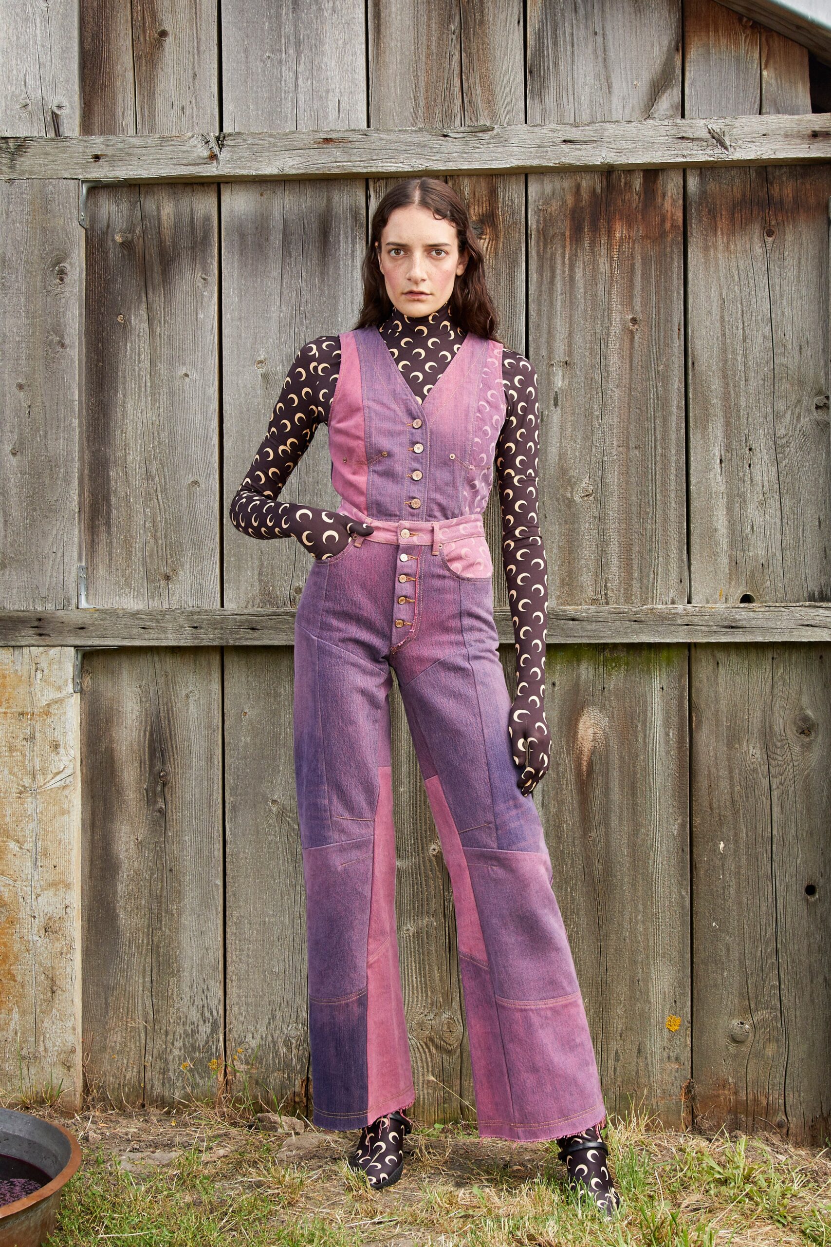 Marine Serre S/S 22 Look 13