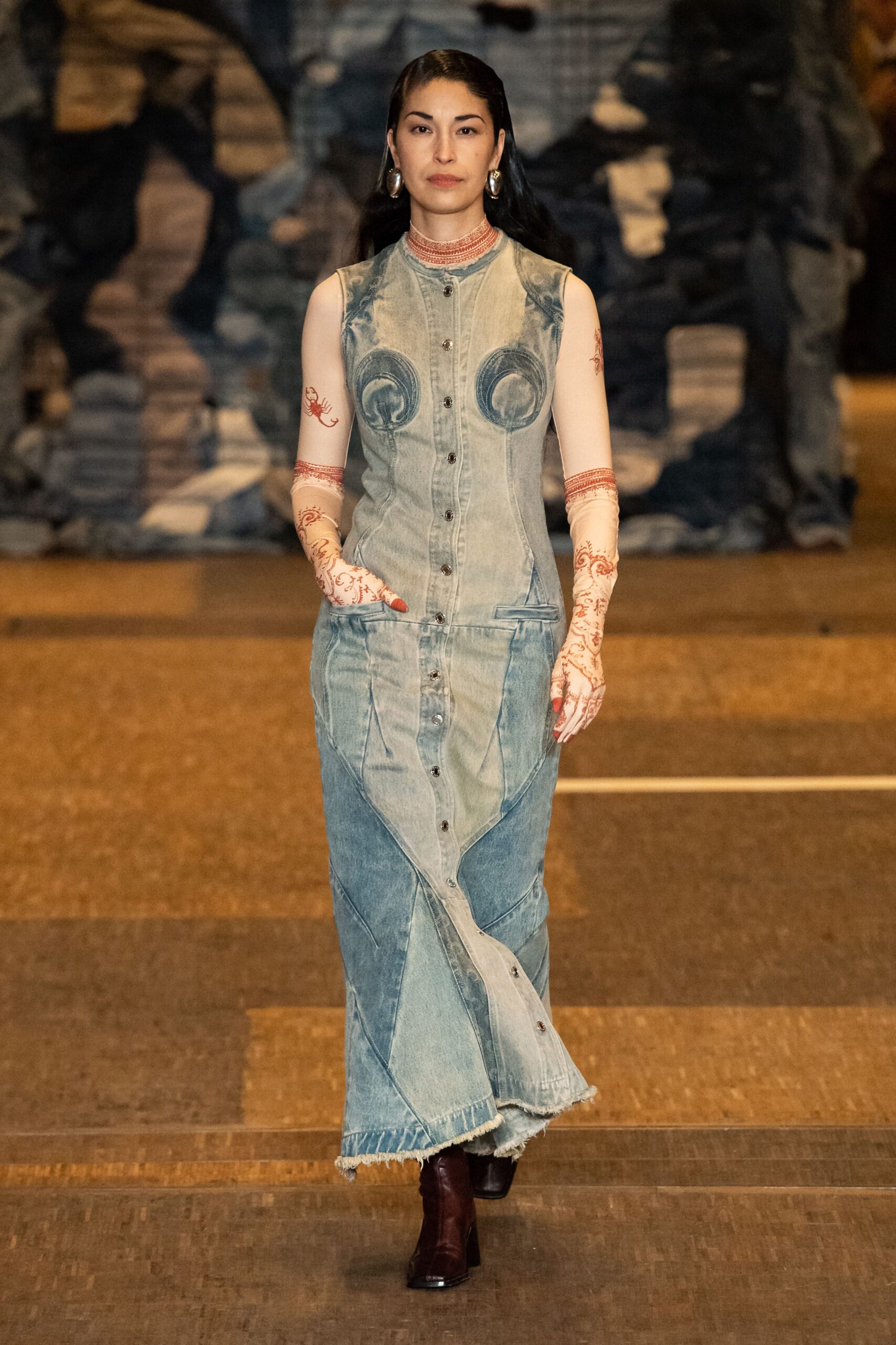 Marine Serre F/W 23 Look 13