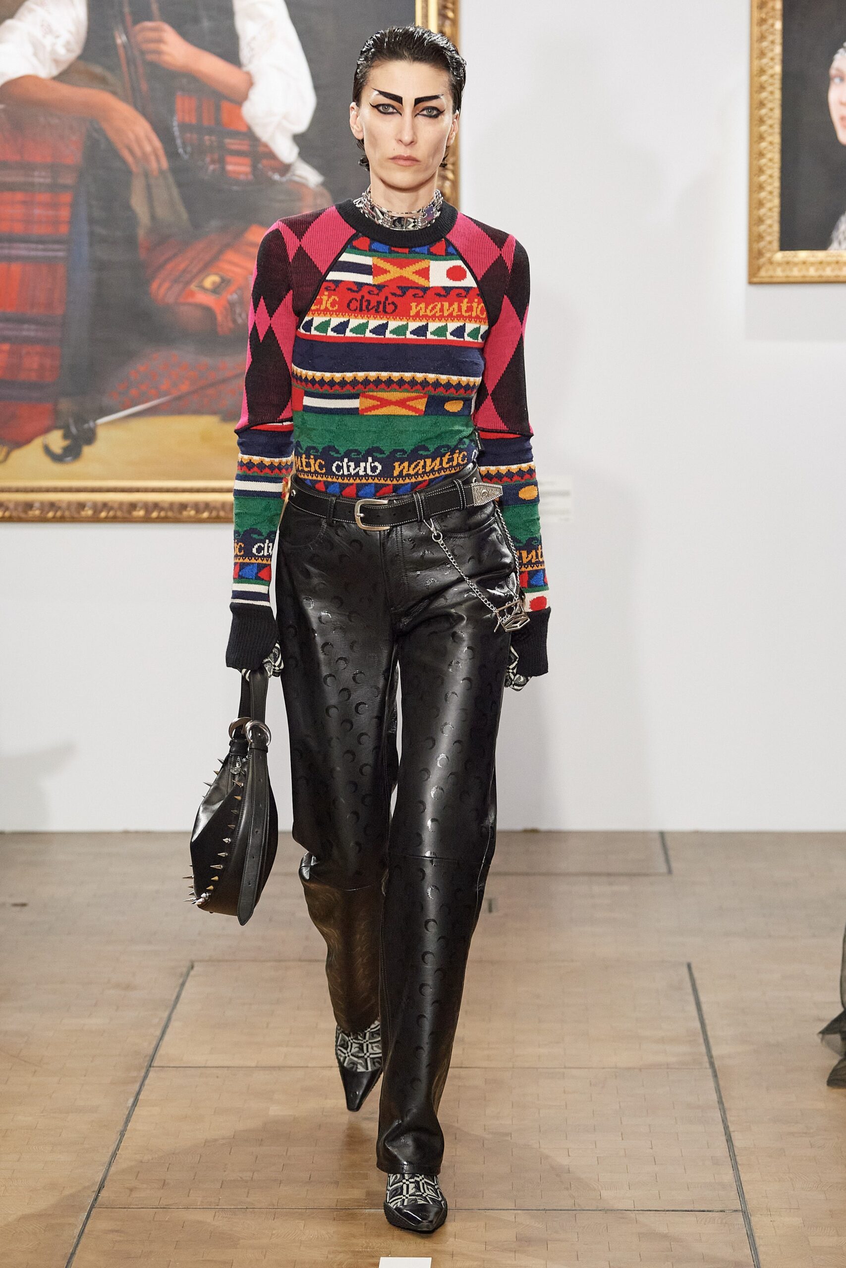 Marine Serre F/W 22 Look 12