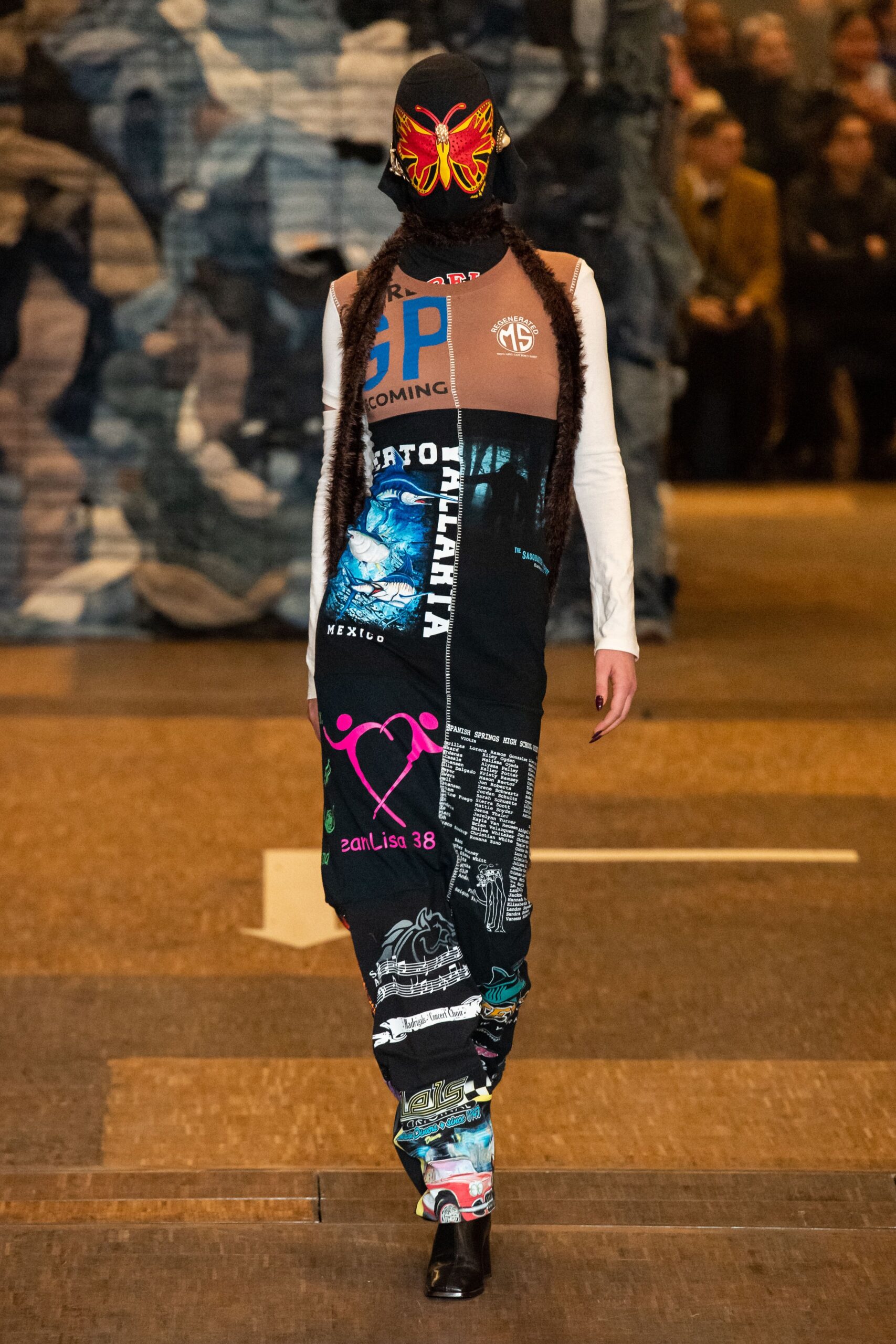 Marine Serre F/W 23 Look 15